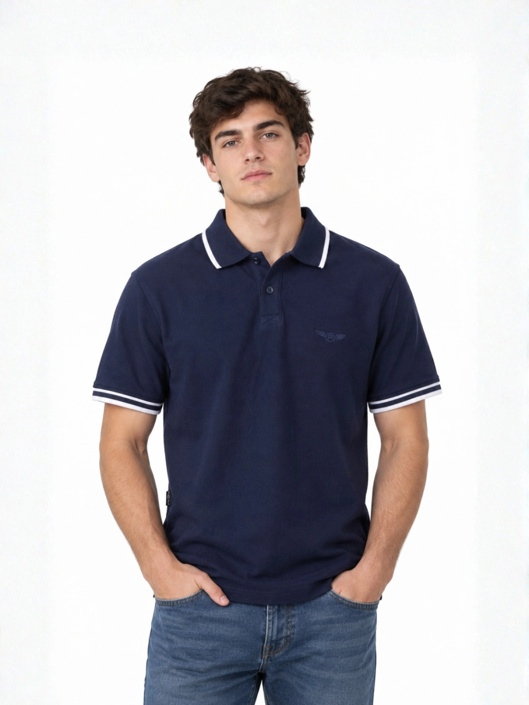 POLO MANGA CORTA ALGODÓN HOMBRE PARADA 111 BOX - 1