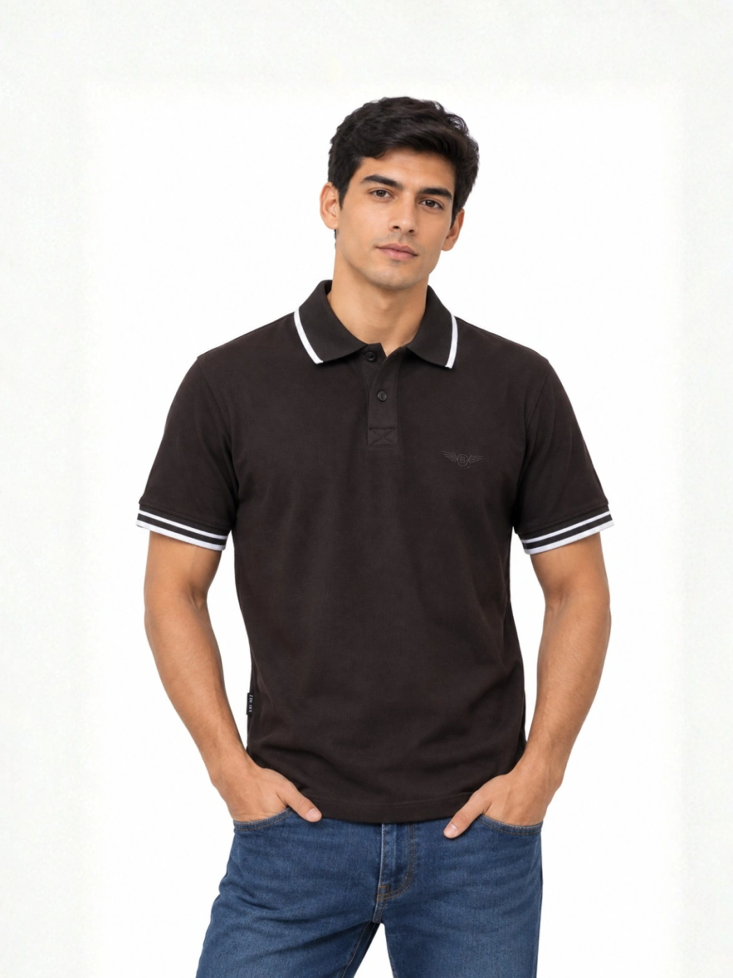 POLO MANGA CORTA ALGODÓN HOMBRE PARADA 111 BOX - 1