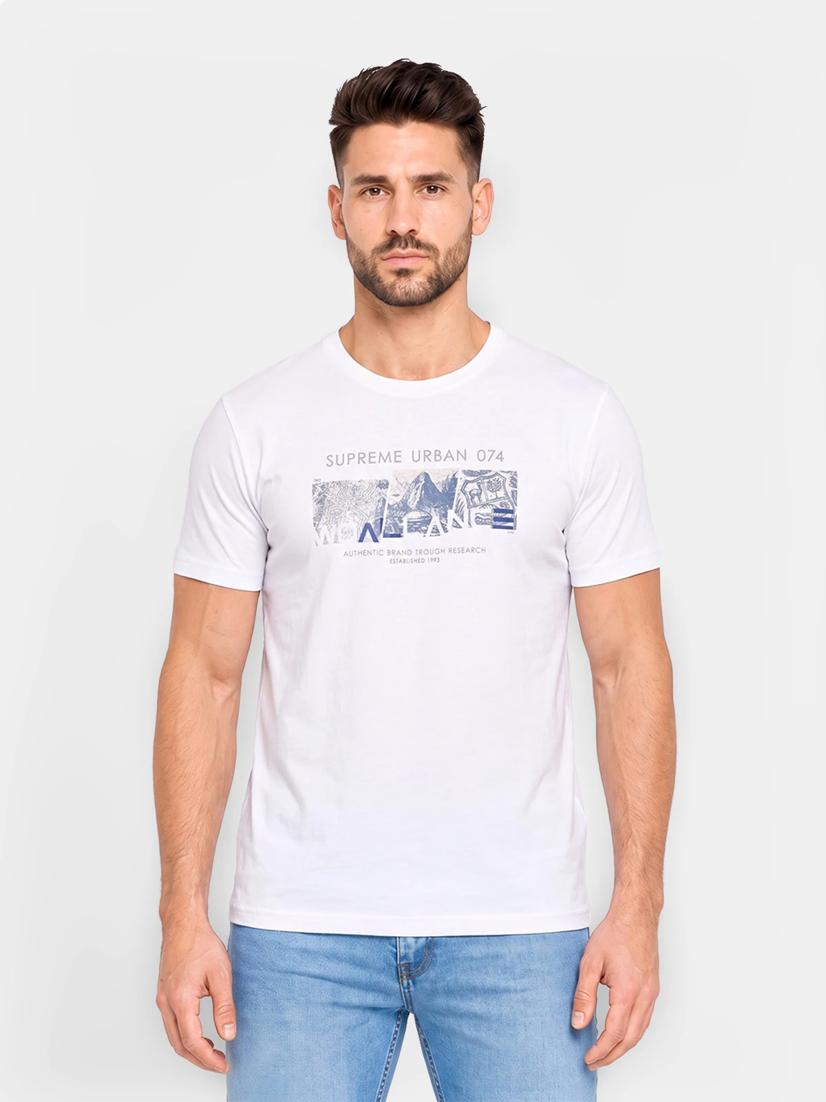 POLO MANGA CORTA ALGODÓN HOMBRE WOALLANCE CLÁSICO - 1