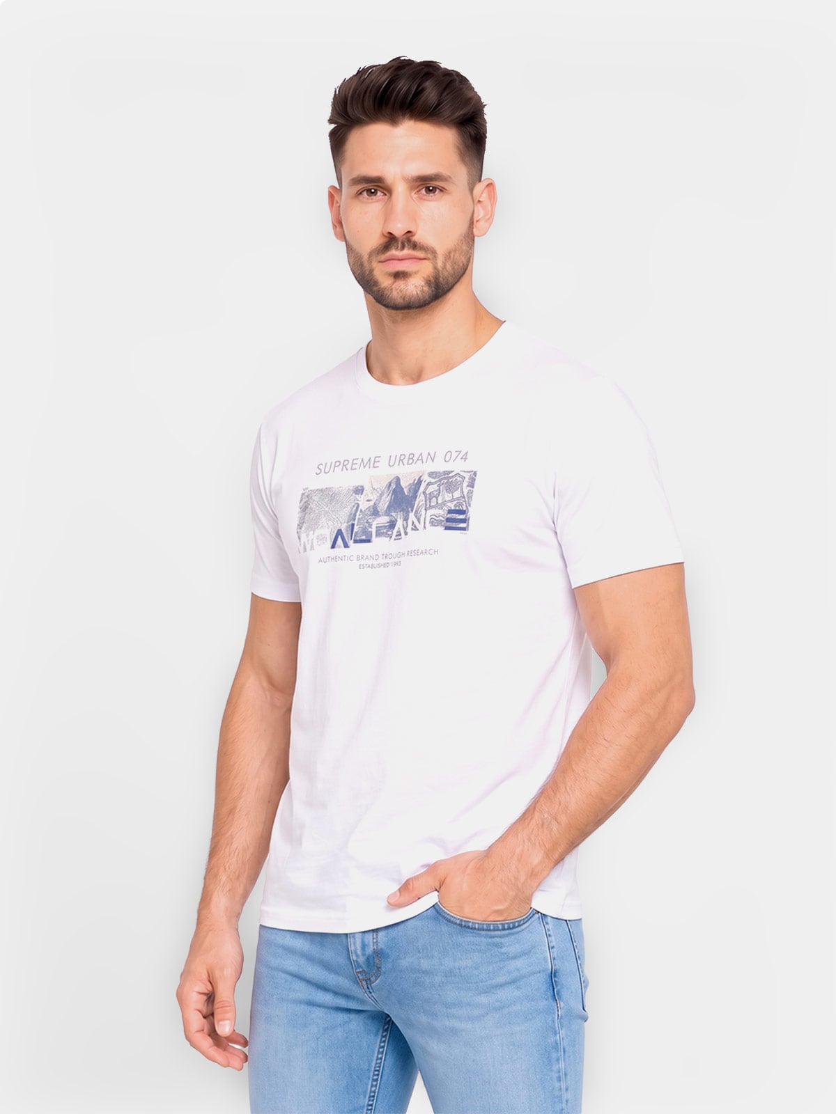 POLO MANGA CORTA ALGODÓN HOMBRE WOALLANCE CLÁSICO - 3