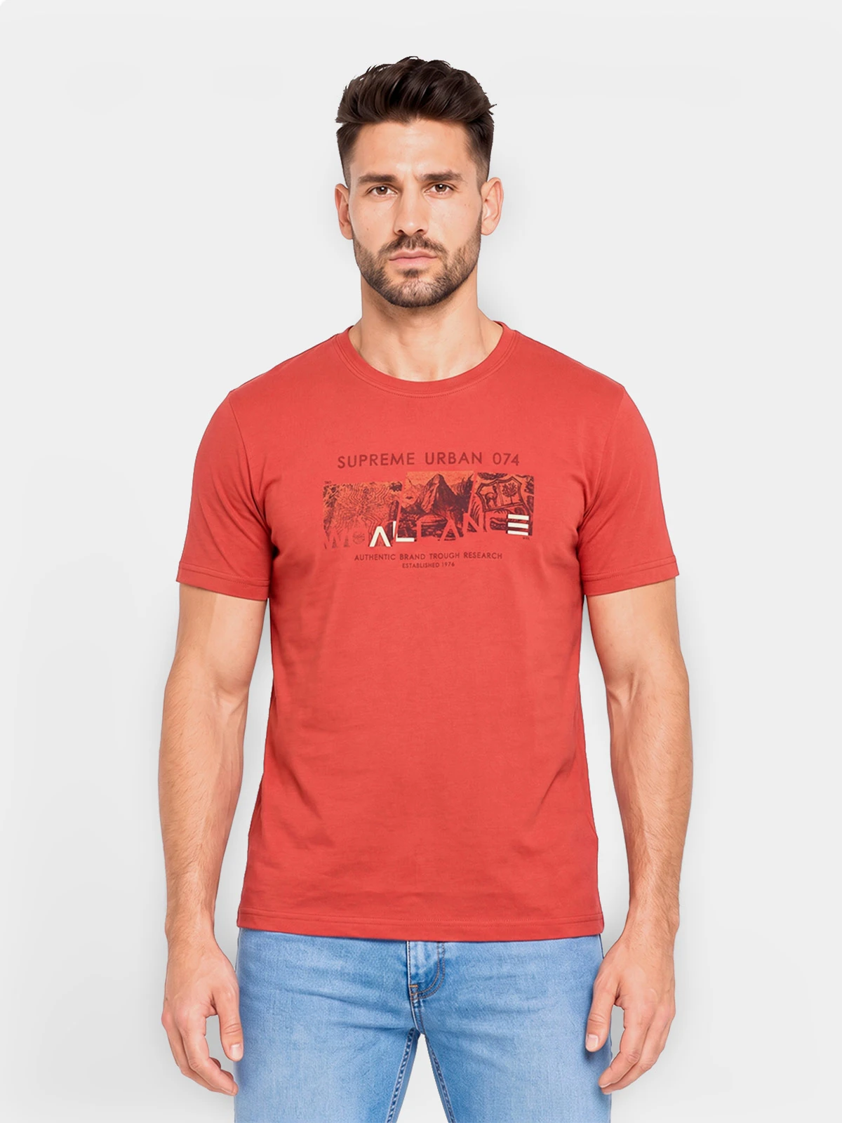 POLO MANGA CORTA ALGODÓN HOMBRE WOALLANCE CLÁSICO - 1