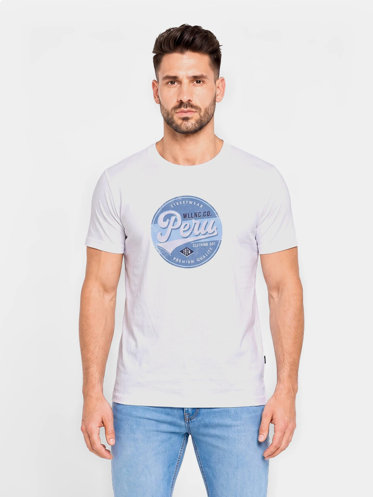 POLO MANGA CORTA ALGODÓN HOMBRE WOALLANCE CLÁSICO - 1