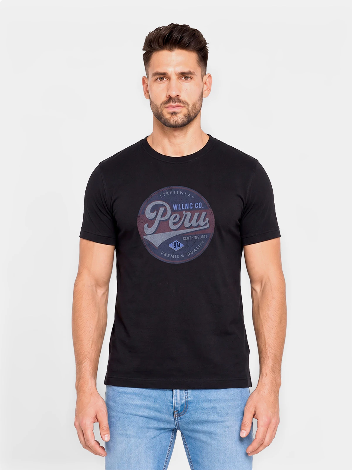 POLO MANGA CORTA ALGODÓN HOMBRE WOALLANCE CLÁSICO - 1