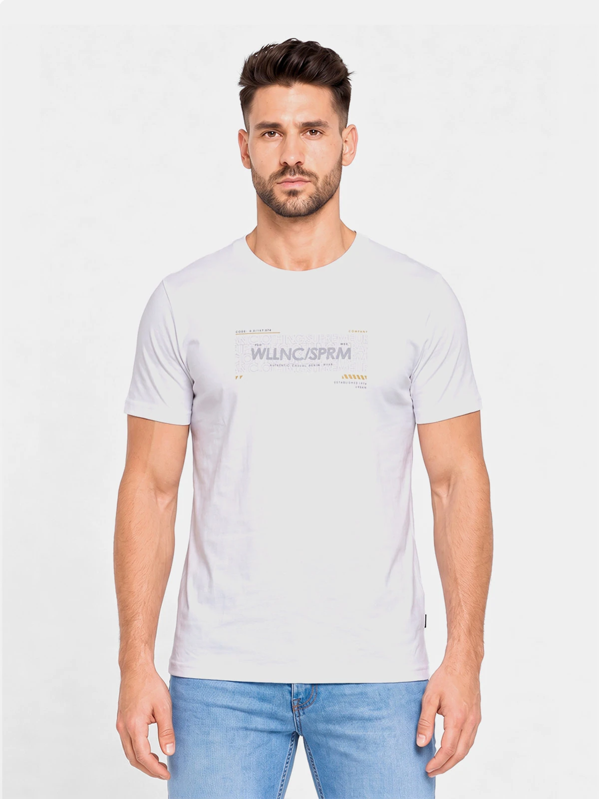 POLO MANGA CORTA ALGODÓN HOMBRE WOALLANCE CLÁSICO - 1