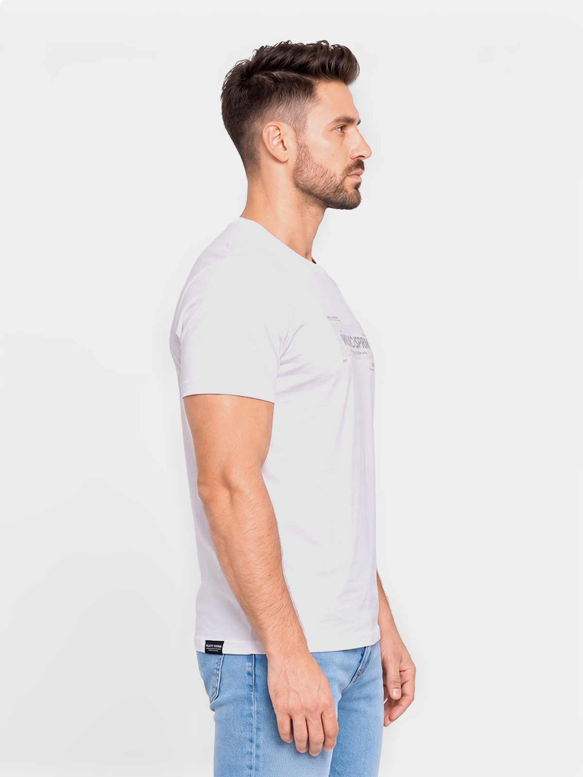 POLO MANGA CORTA ALGODÓN HOMBRE WOALLANCE CLÁSICO - 3
