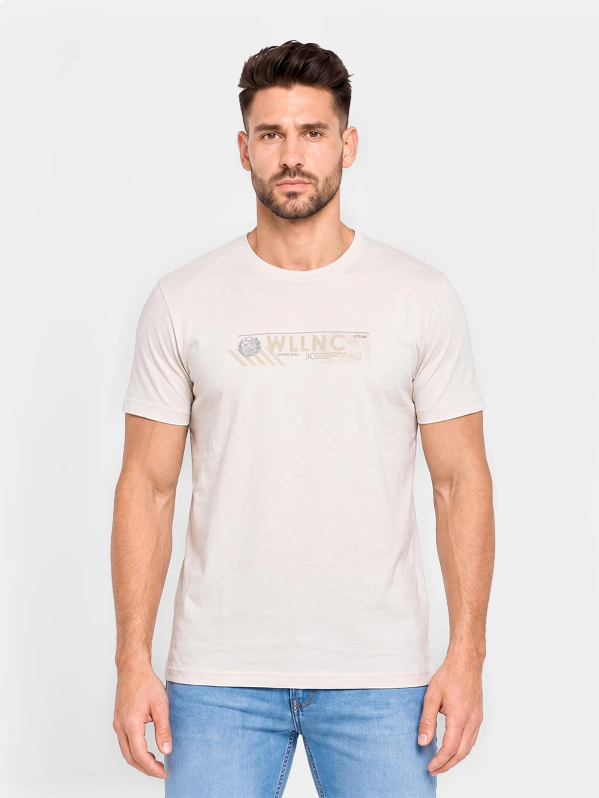 POLO MANGA CORTA ALGODÓN HOMBRE WOALLANCE CLÁSICO - 1