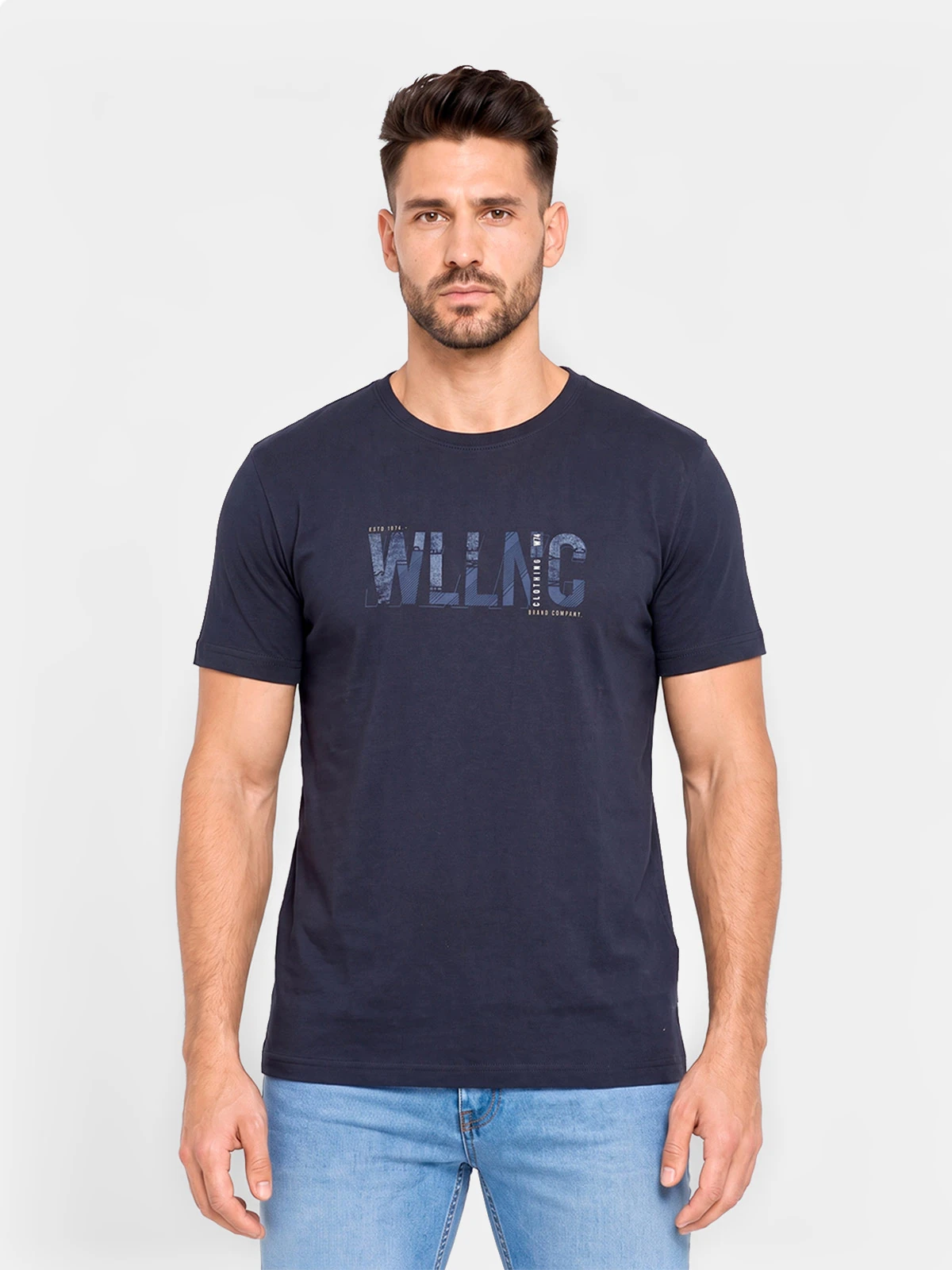 POLO MANGA CORTA ALGODÓN HOMBRE WOALLANCE CLÁSICO - 1