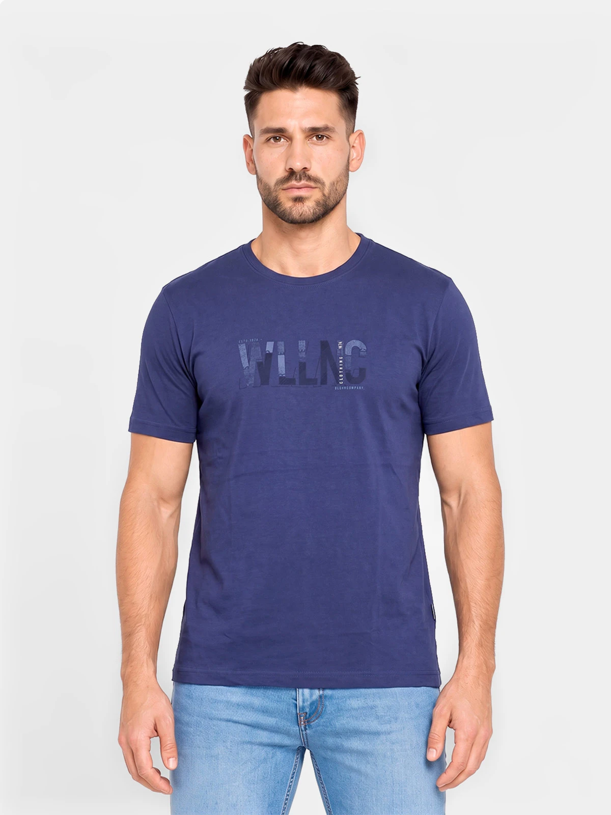 POLO MANGA CORTA ALGODÓN HOMBRE WOALLANCE CLÁSICO - 1