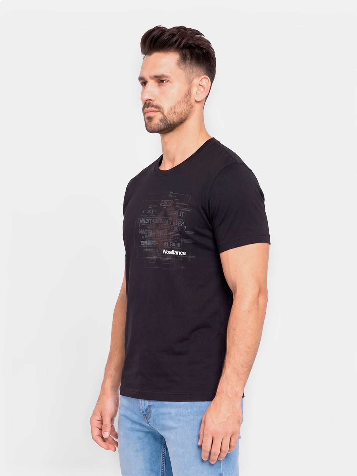 POLO MANGA CORTA ALGODÓN HOMBRE WOALLANCE CLÁSICO - 3