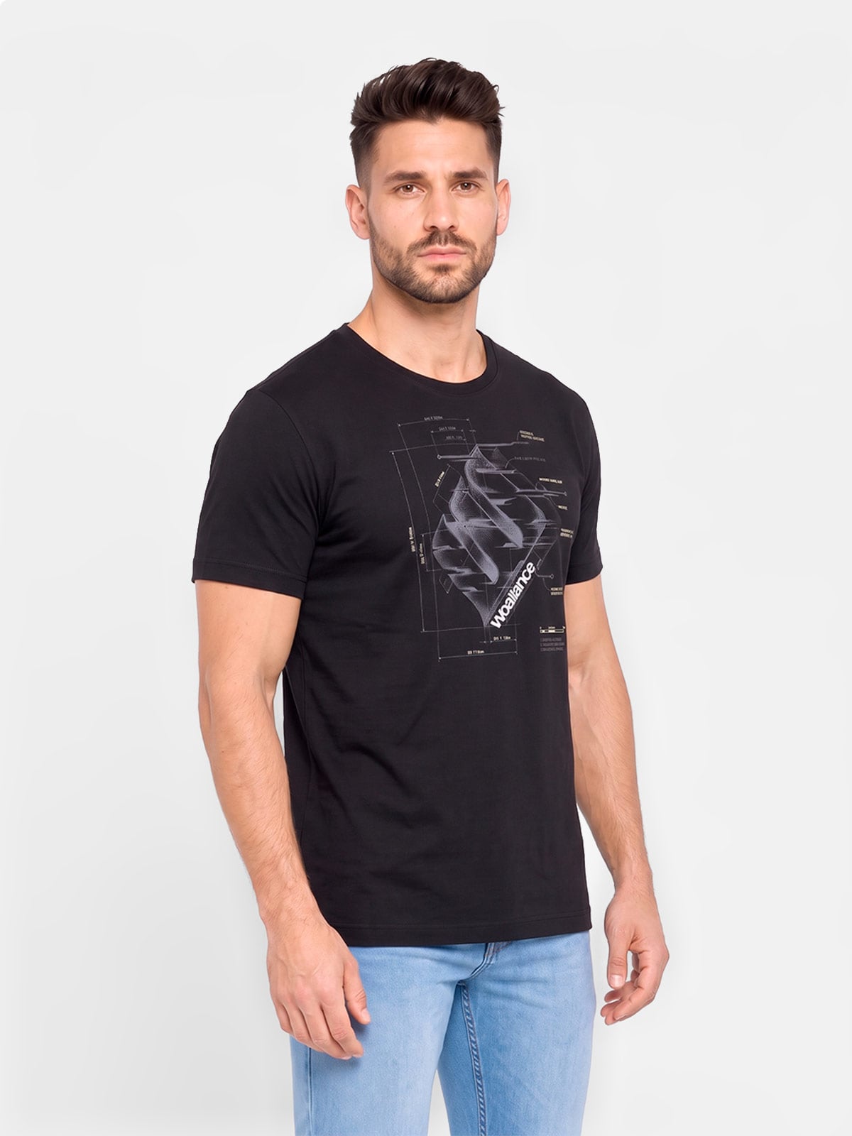 POLO MANGA CORTA ALGODÓN HOMBRE WOALLANCE CLÁSICO - 4