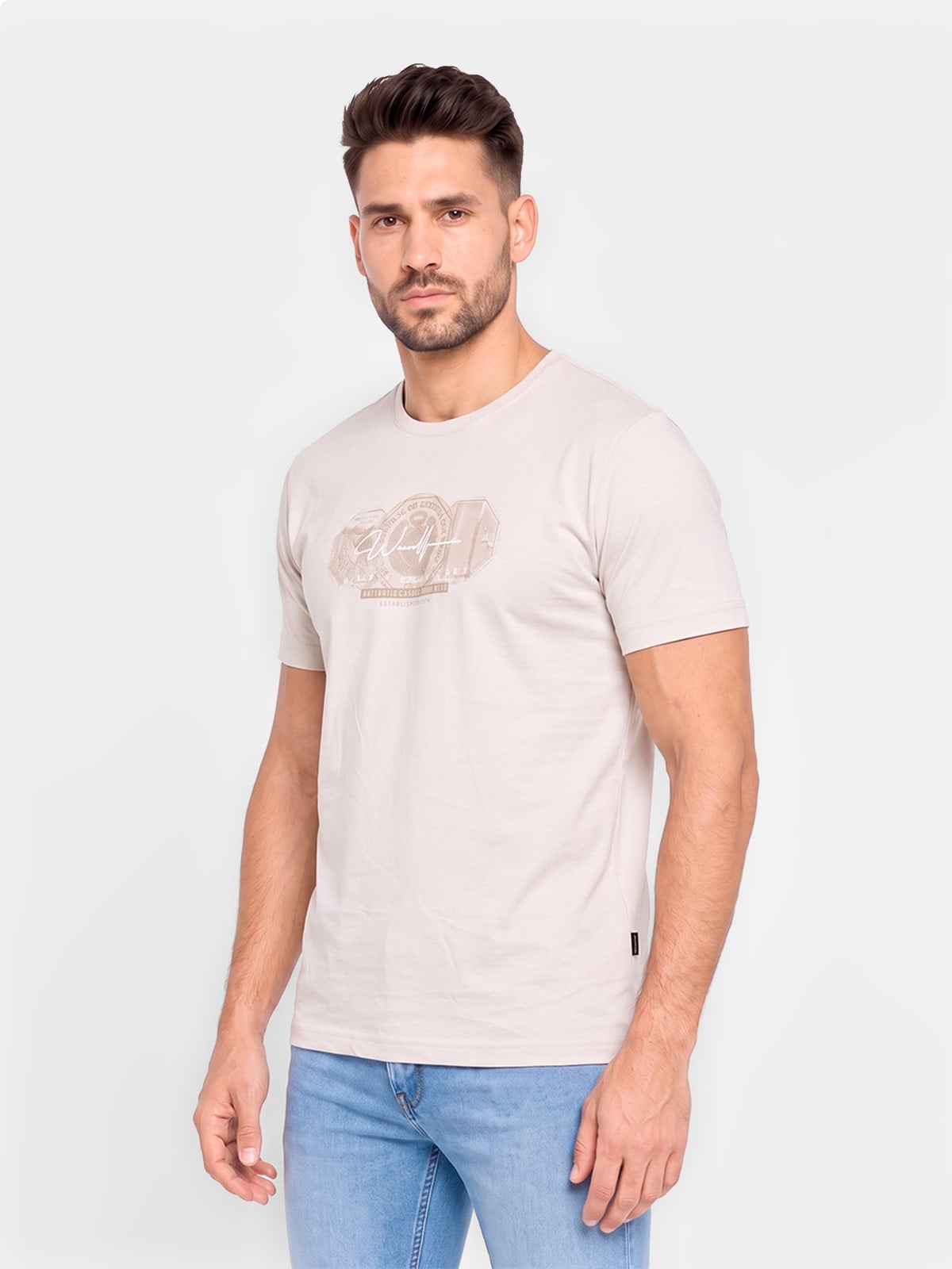 POLO MANGA CORTA ALGODÓN HOMBRE WOALLANCE CLÁSICO - 4
