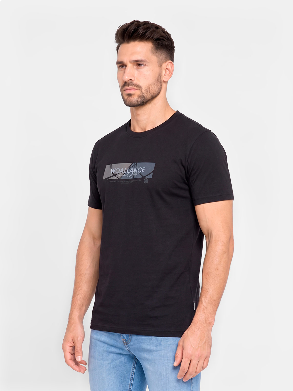 POLO MANGA CORTA ALGODÓN HOMBRE WOALLANCE CLÁSICO - 4