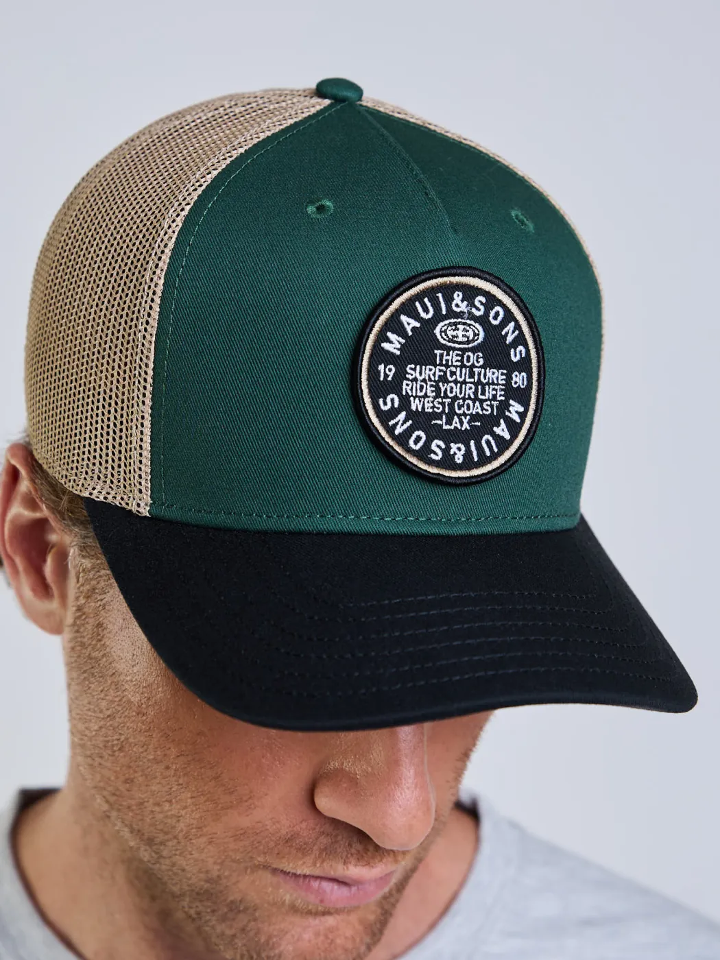 GORRO HOMBRE MAUI AND SONS MILITAR - 2
