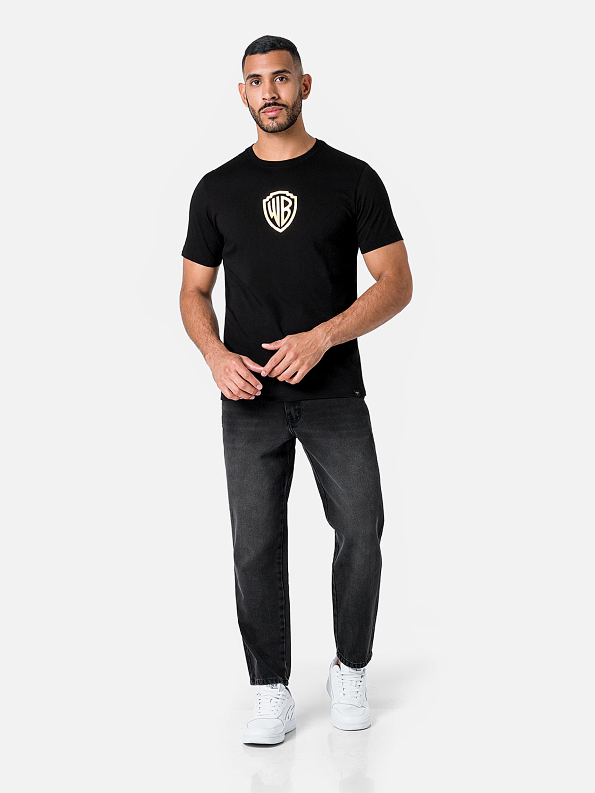 POLO MANGA CORTA HOMBRE PIONIER NEGRO - 5