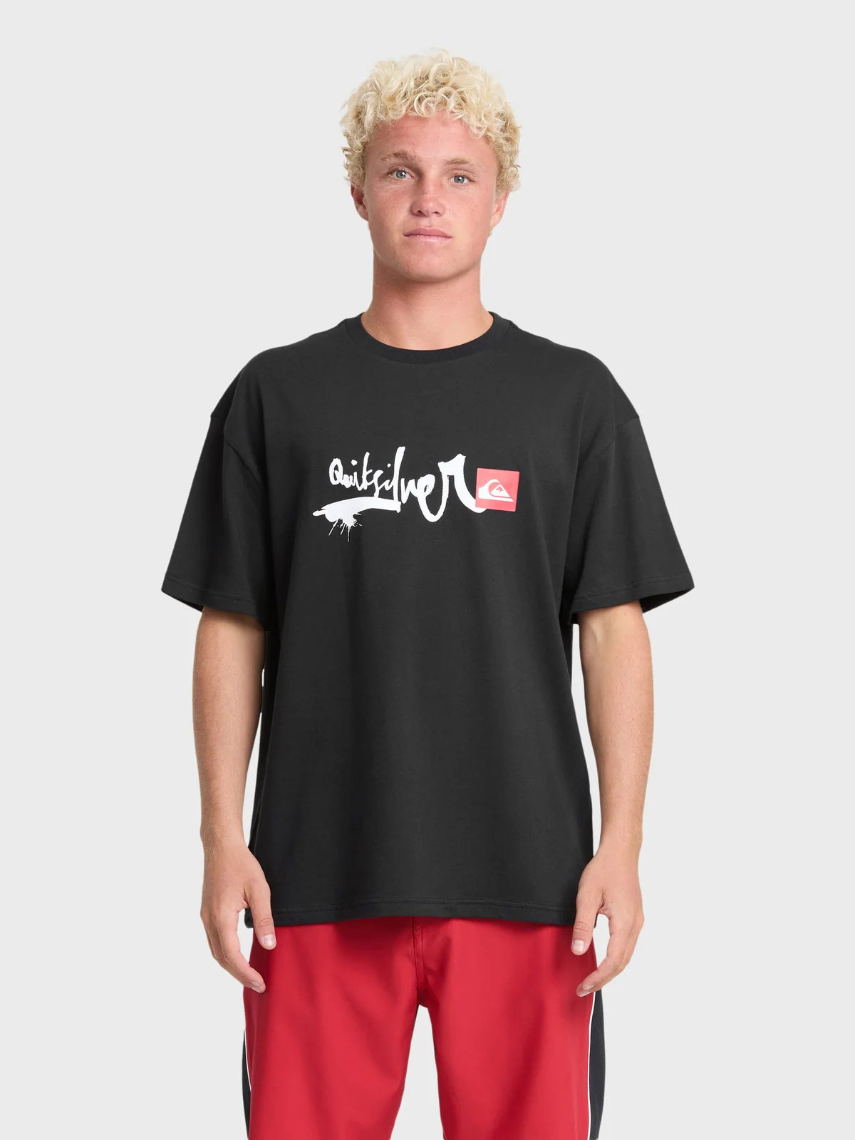 POLO MANGA CORTA ALGODÓN HOMBRE QUIKSILVER SCRIPT STICKER - 1