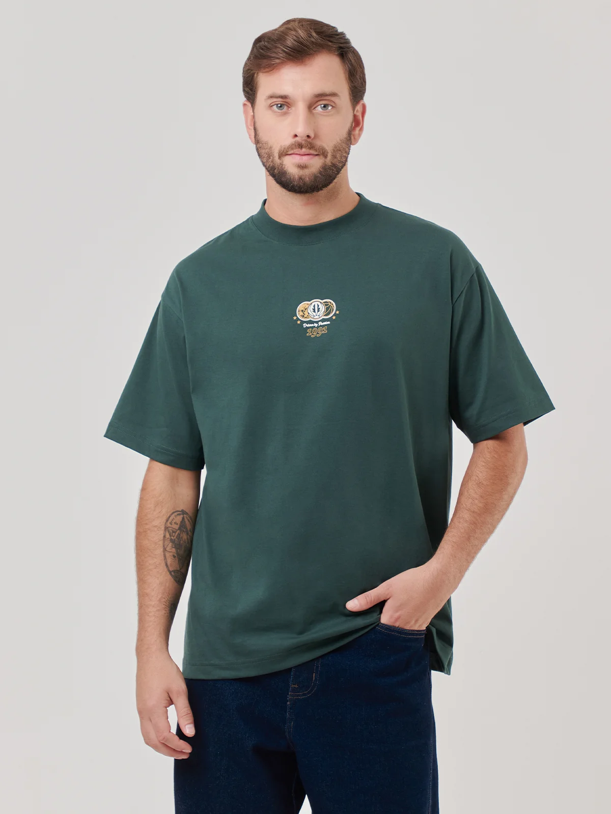 POLO MANGA CORTA ALGODÓN HOMBRE ROBERT LEWIS - 1