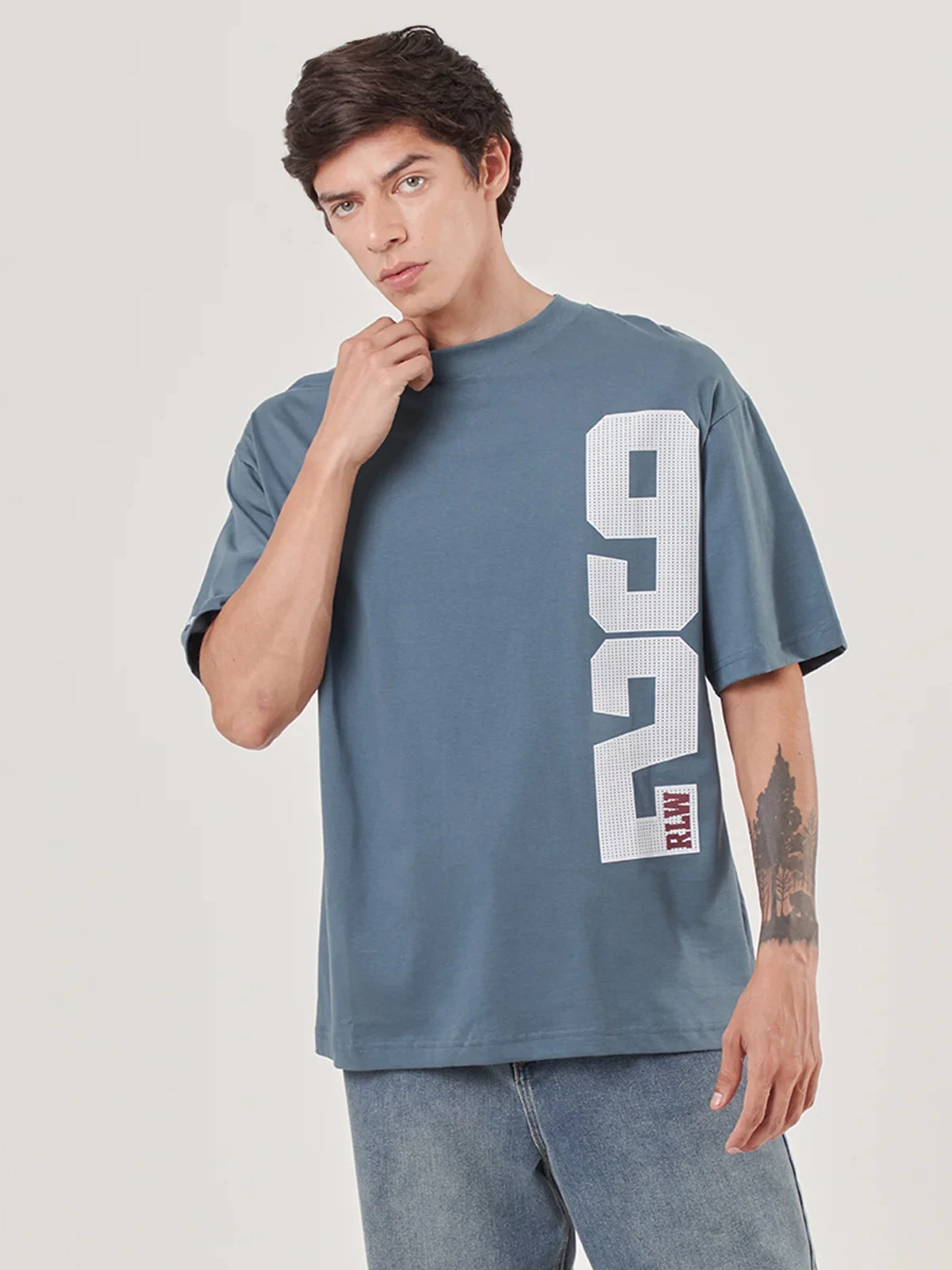 POLOS MANGA CORTA ALGODÓN HOMBRE ROBERT LEWIS INDIGO - 1