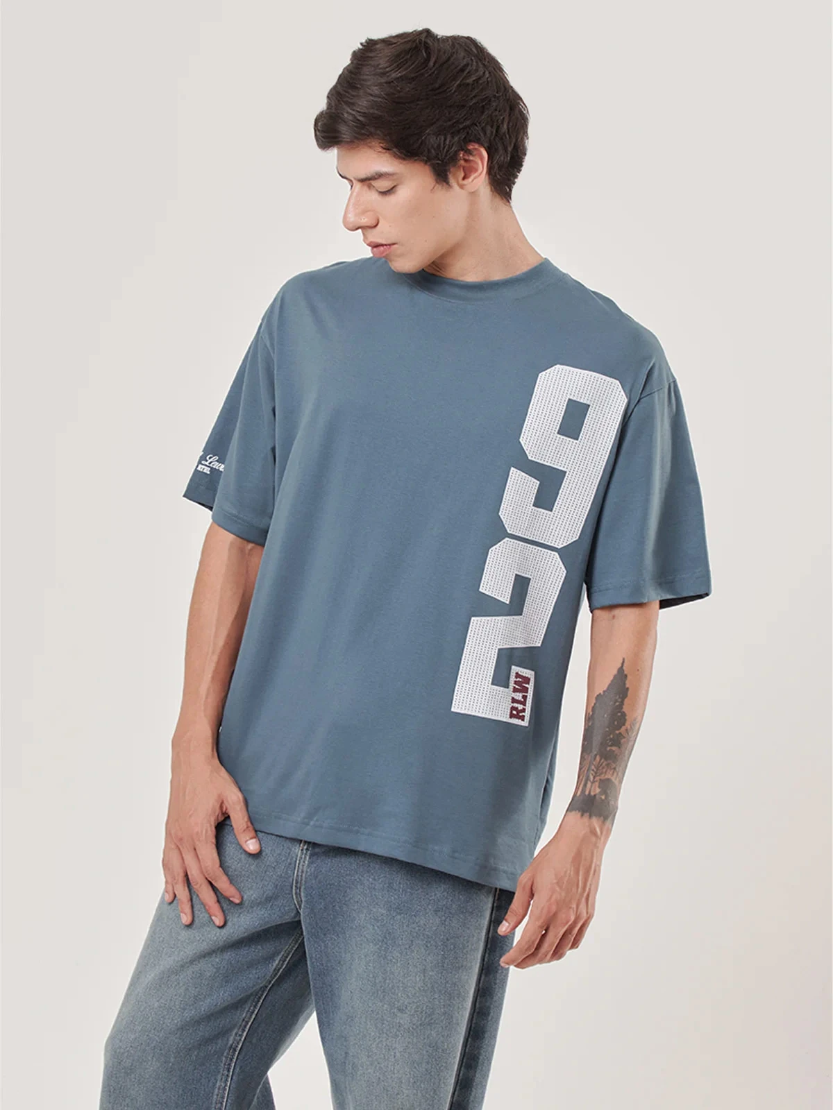 POLOS MANGA CORTA ALGODÓN HOMBRE ROBERT LEWIS INDIGO - 3