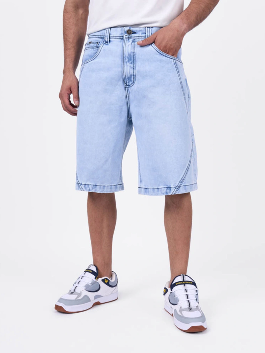 BERMUDA ALGODÓN BAGGY HOMBRE BRONCO EZEON - 2