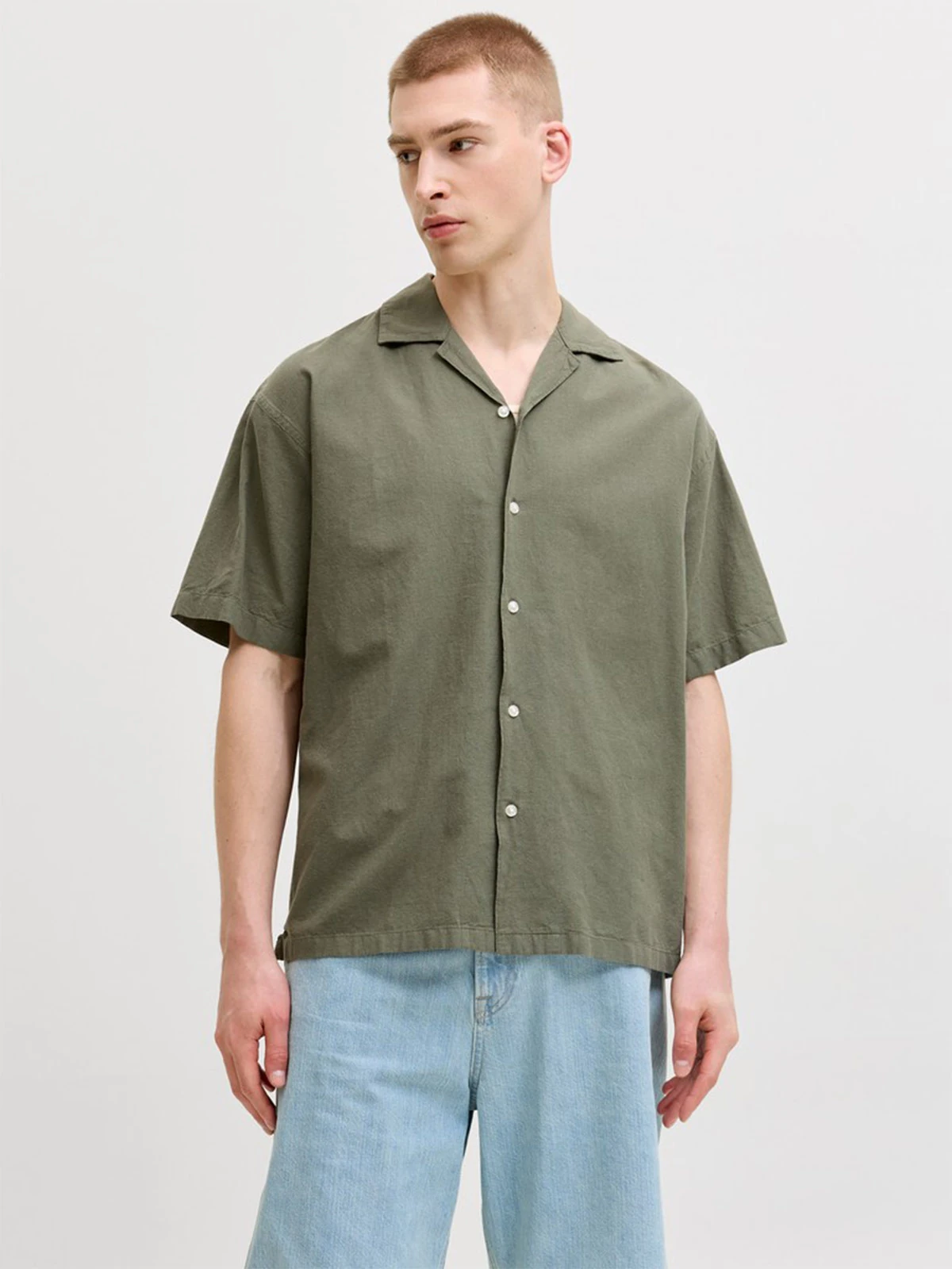 CAMISA MANGA CORTA ALGODÓN HOMBRE JACK & JONES BREEZE - 1