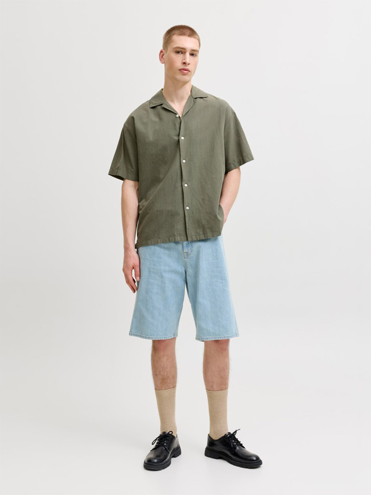 CAMISA MANGA CORTA ALGODÓN HOMBRE JACK & JONES BREEZE - 4