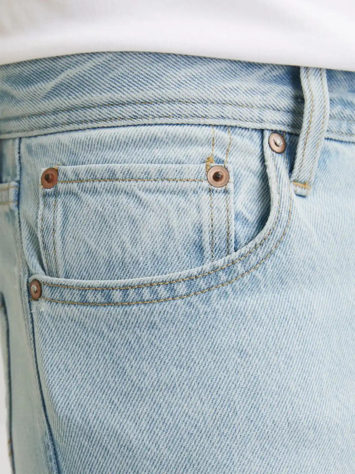 JEAN ALGODÓN SUELTO HOMBRE JACK & JONES AZUL CLARO - 5