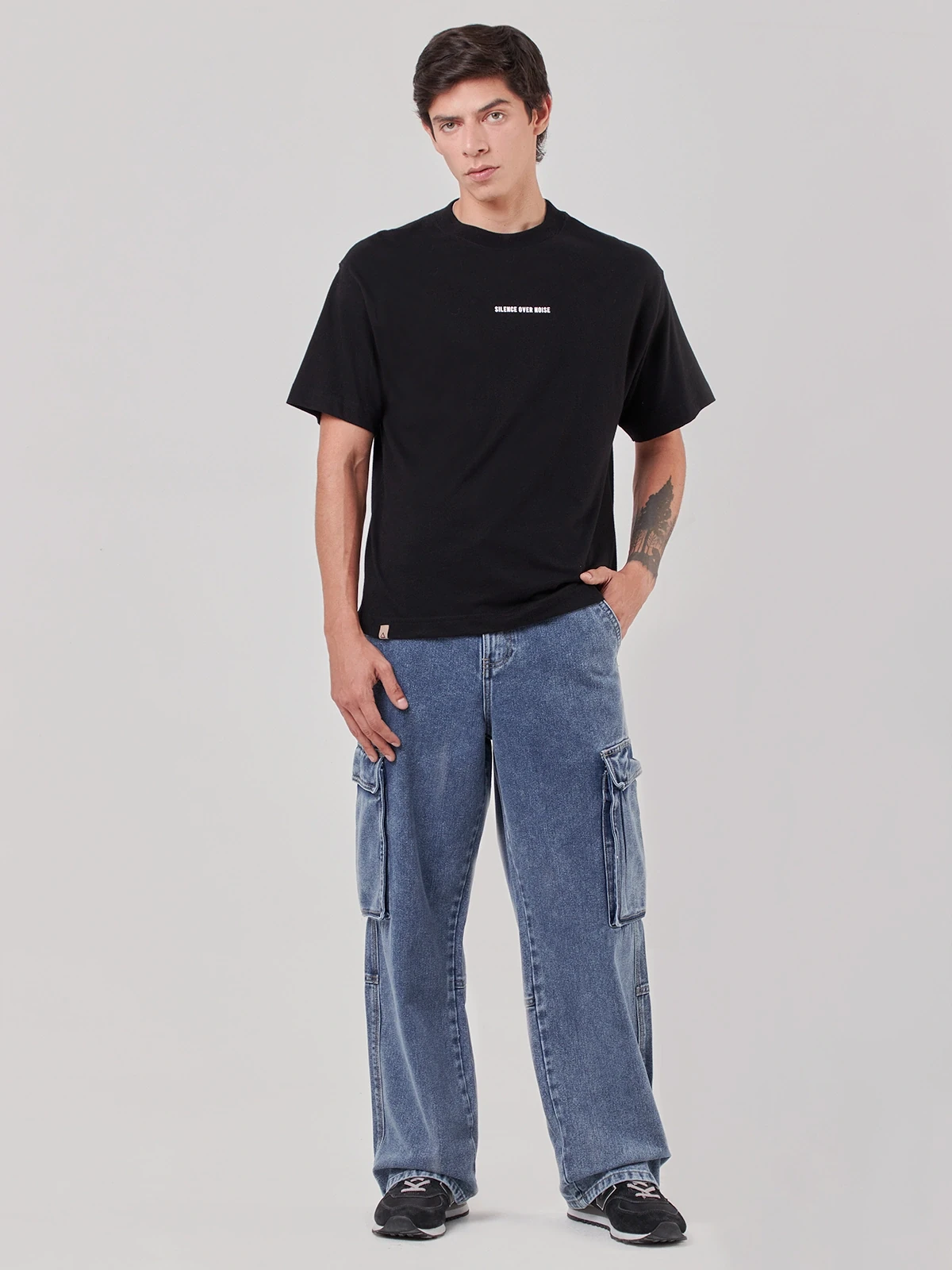 JEANS ALGODÓN CARGO HOMBRE BARBADOS - 5