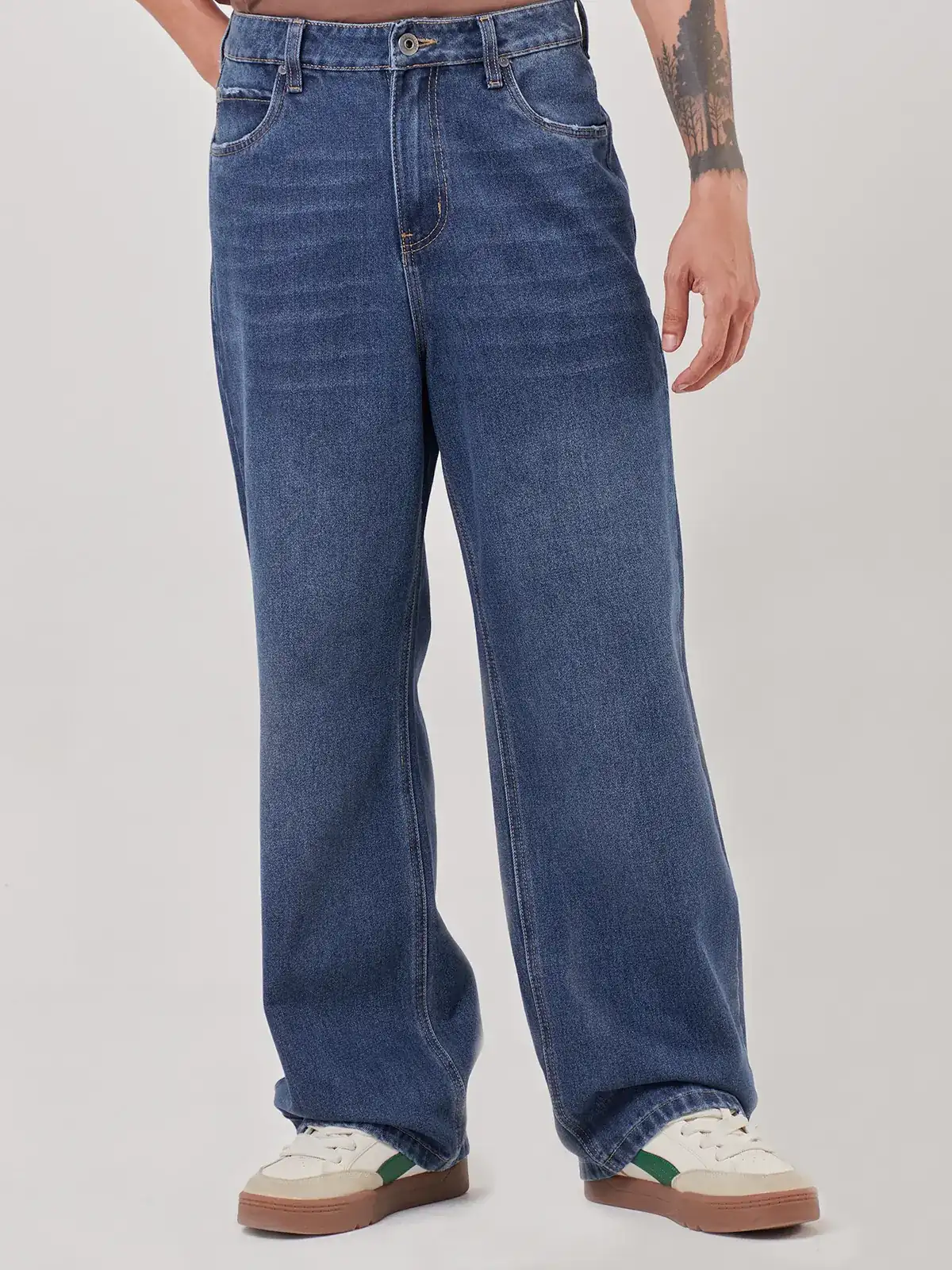 JEANS ALGODÓN LOOSE HOMBRE BARBADOS - 1