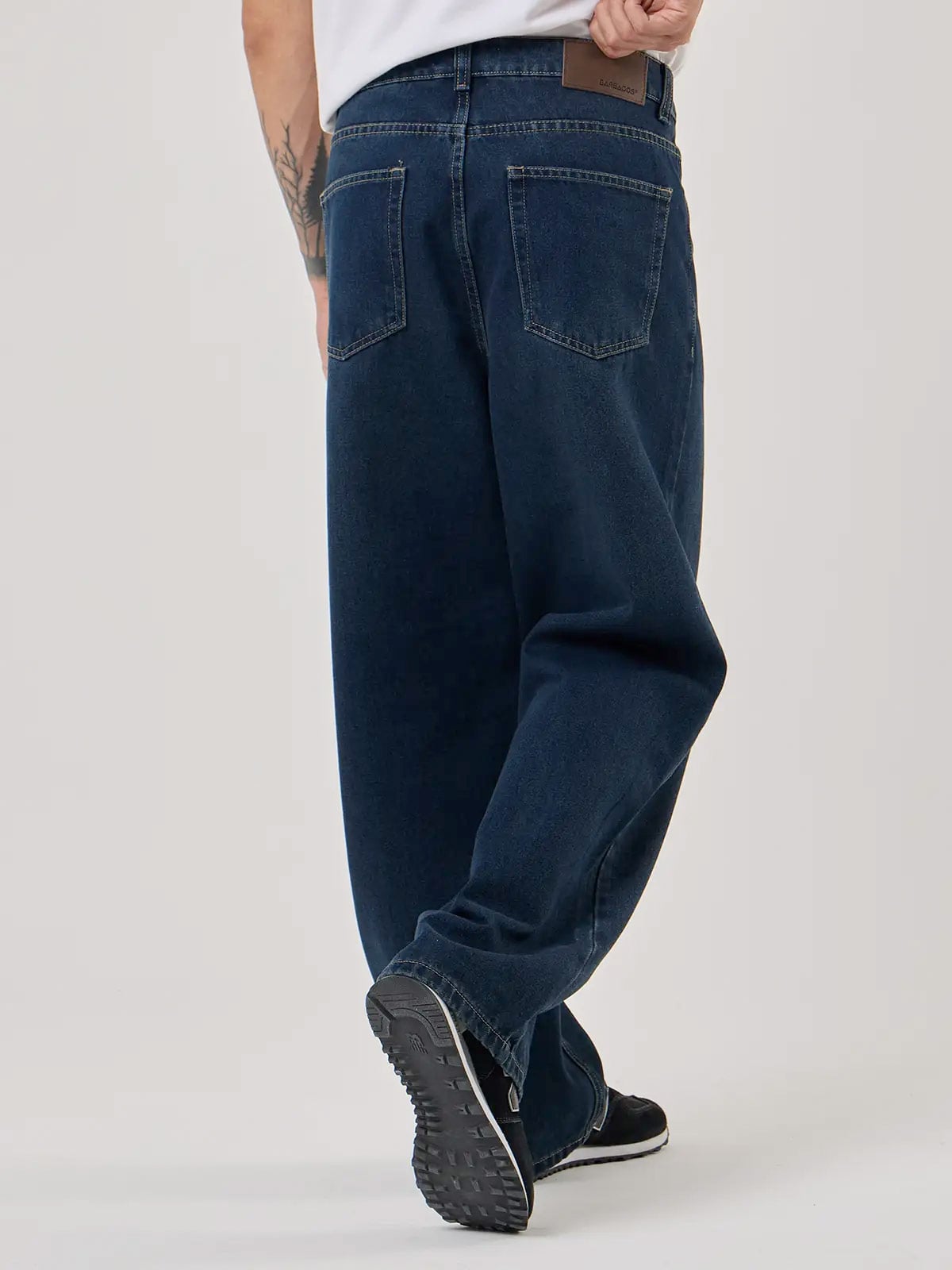 JEANS ALGODÓN BAGGY HOMBRE BARBADOS AZUL - 3