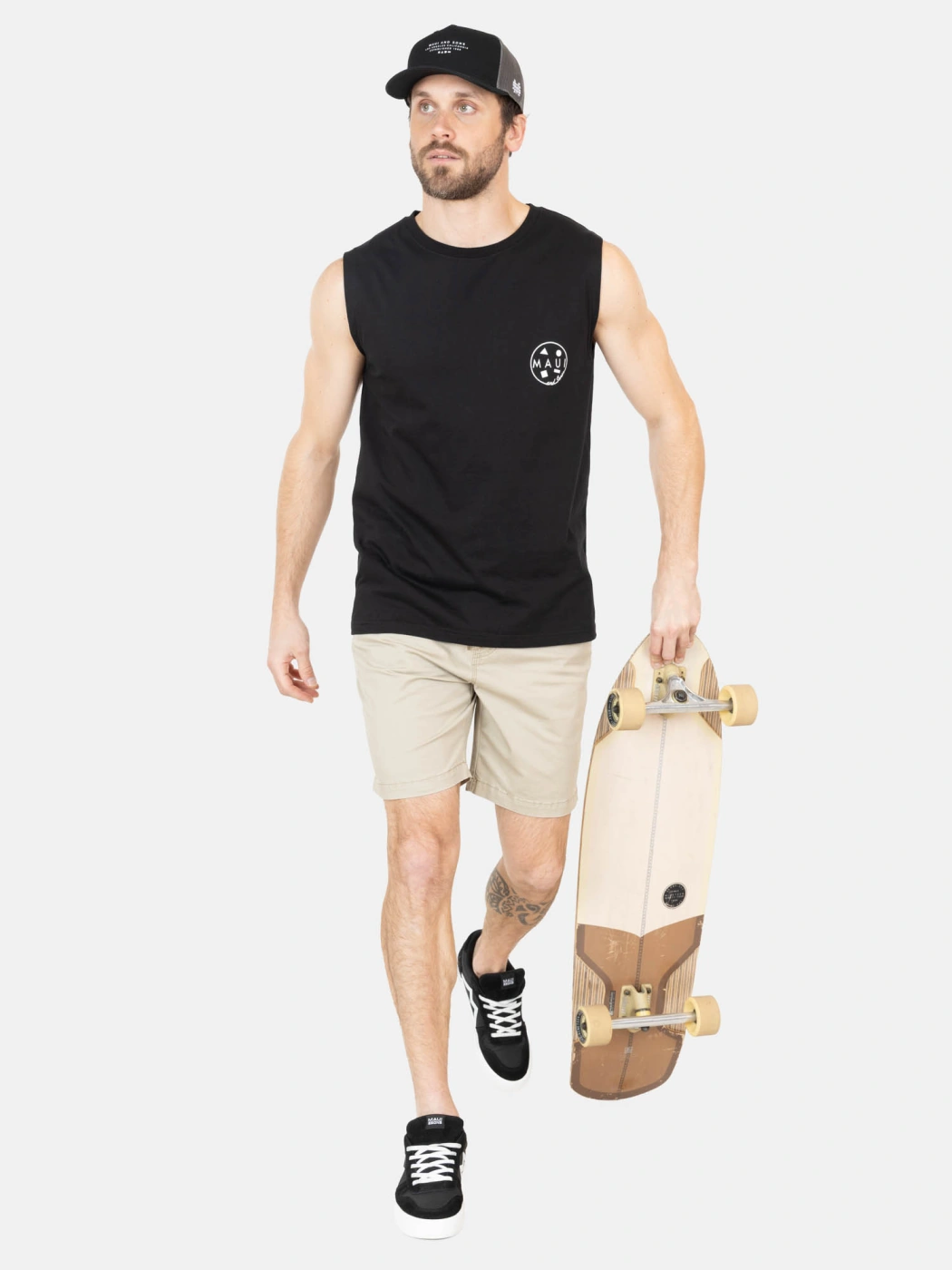 BERMUDA ALGODÓN JOGGER HOMBRE MAUI AND SONS - 1