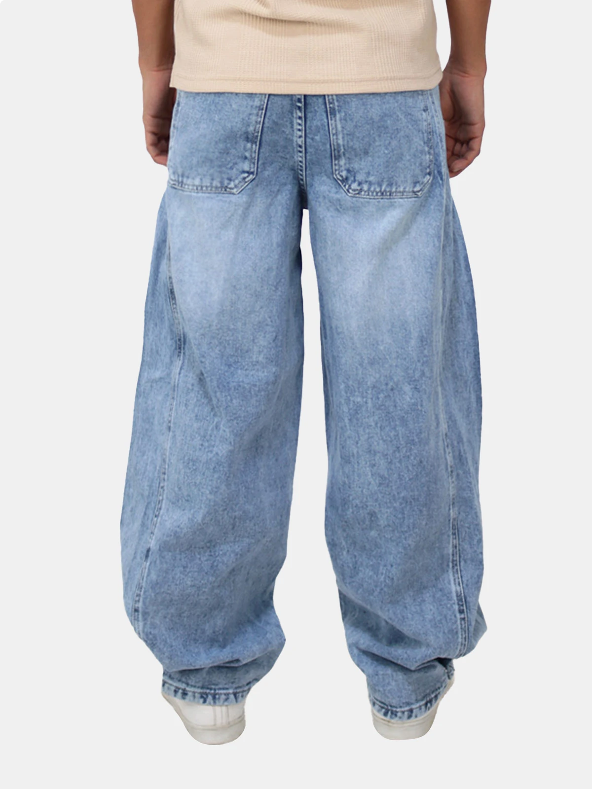 JEANS ALGODÓN WIDELEG HOMBRE KAYRA MAN CELESTE - 2