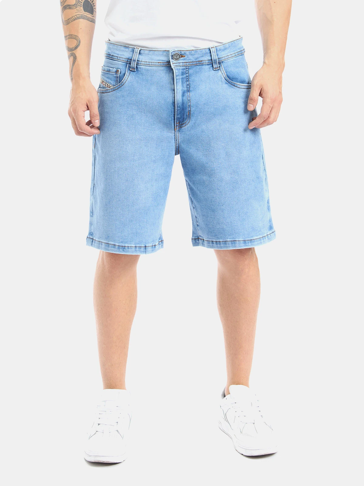 BERMUDA ALGODÓN SLIM HOMBRE PARADA 111 FABIAN - 1