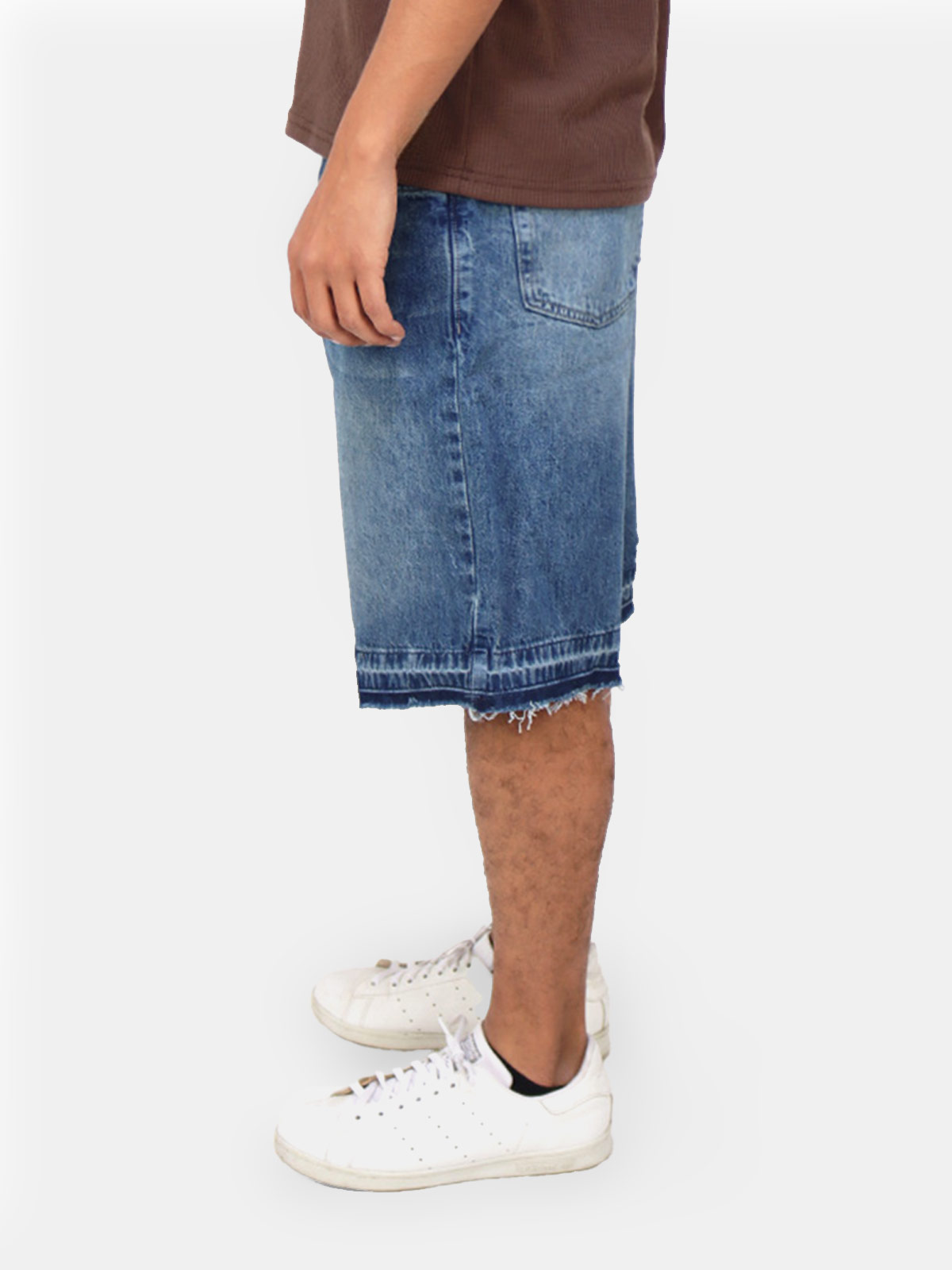 SHORT ALGODÓN BAGGY HOMBRE KAYRA MAN CELESTE DYLAN - 3