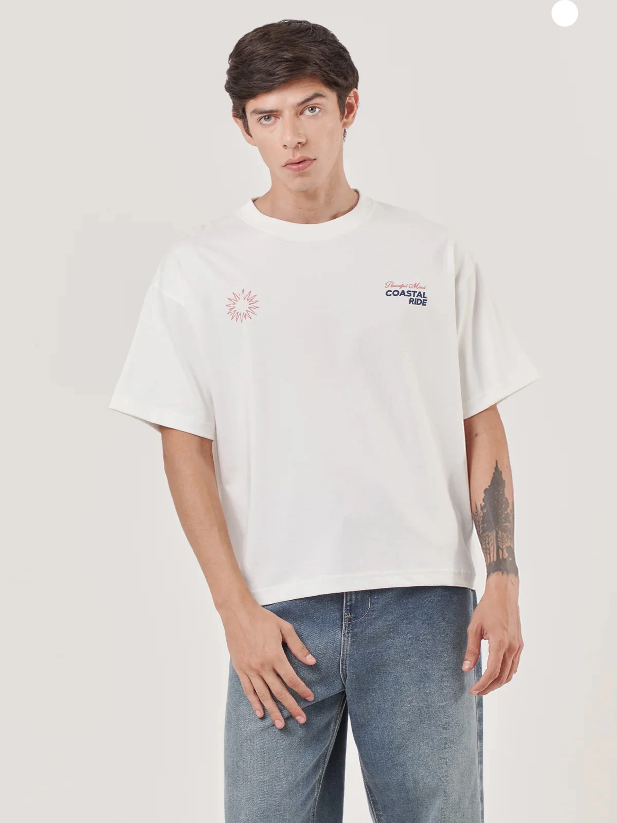 POLO MANGA CORTA ALGODÓN HOMBRE CLOUDBREAK OVERSIZE - 1