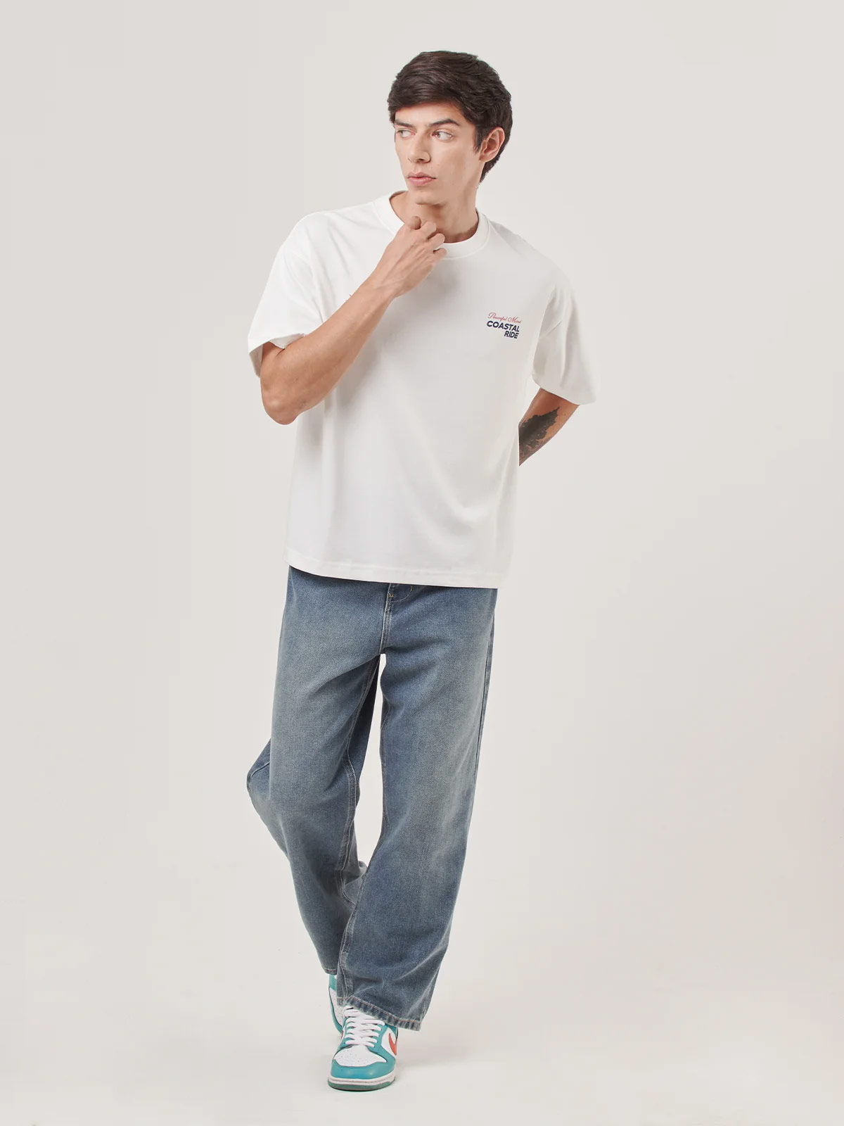 POLO MANGA CORTA ALGODÓN HOMBRE CLOUDBREAK OVERSIZE - 5
