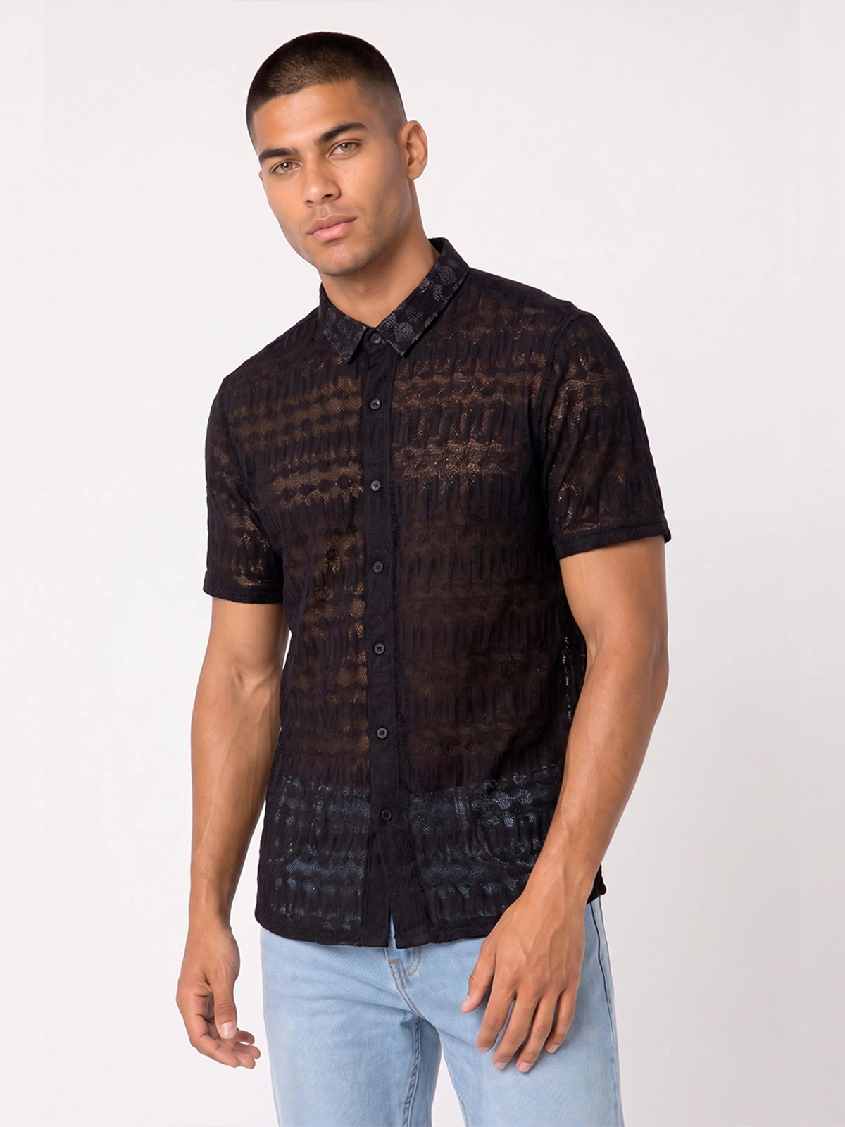 CAMISA MANGA CORTA HOMBRE BLACKOUT LIVERPOOL - 4