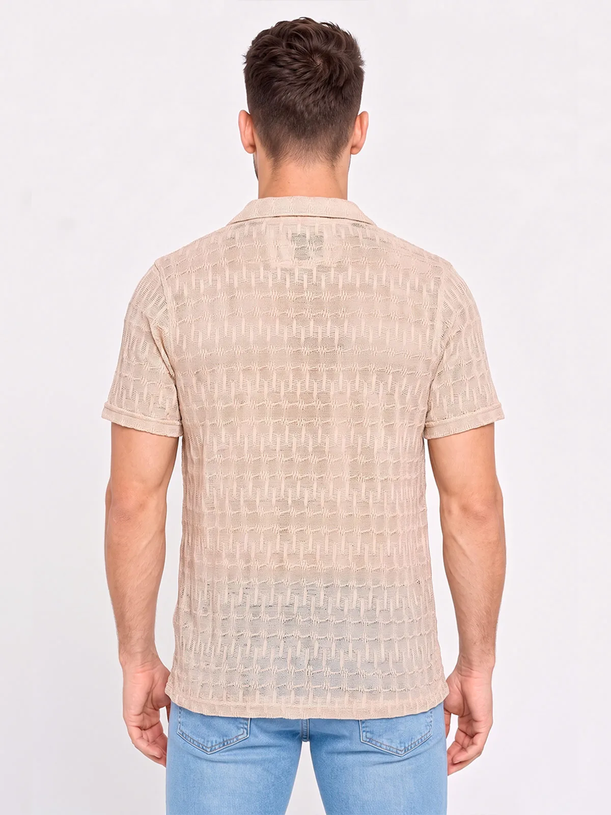 CAMISA MANGA CORTA HOMBRE WOALLANCE MARLOM - 2