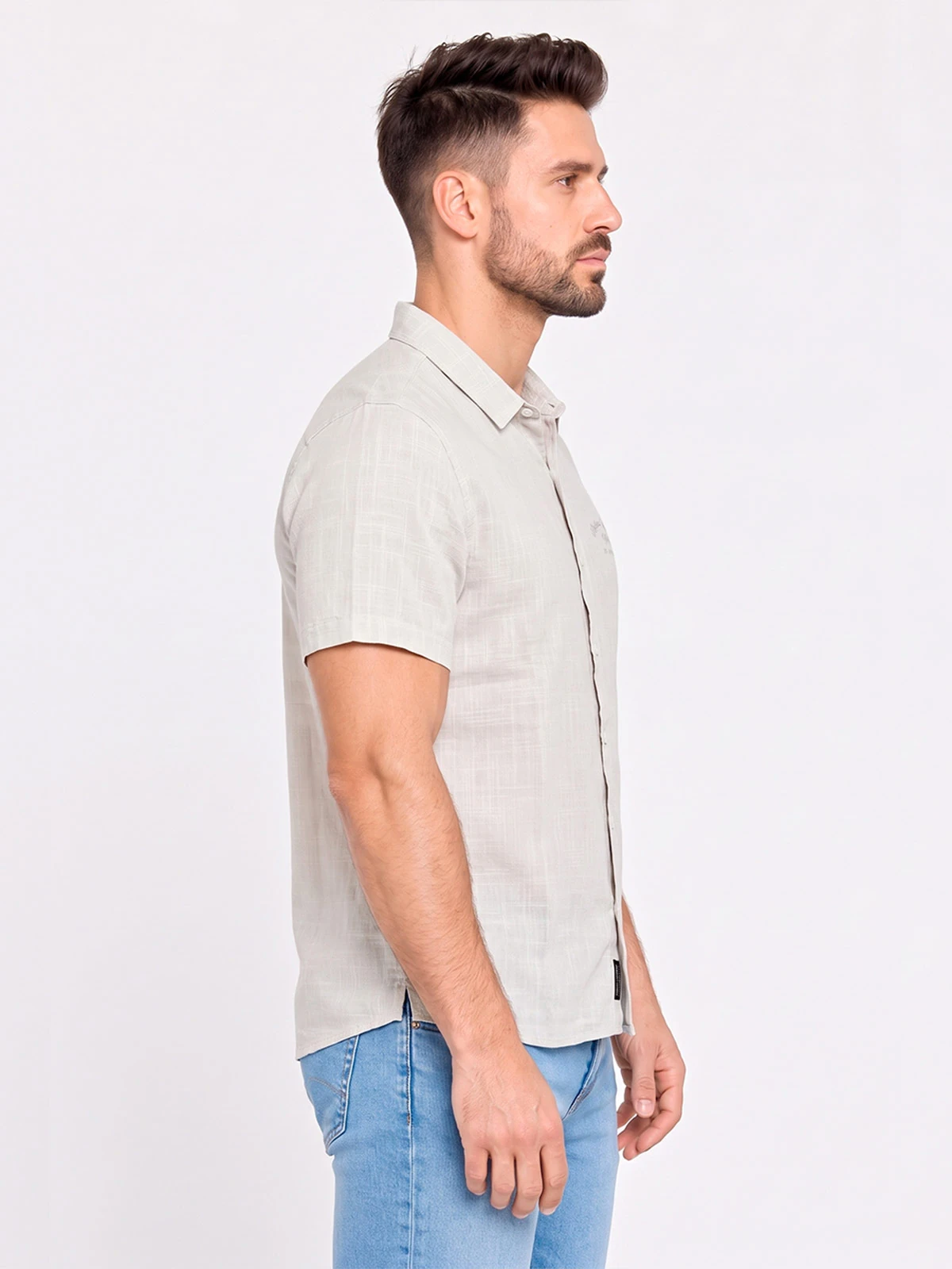 CAMISA MANGA CORTA HOMBRE WOALLANCE NAPOLI - 4