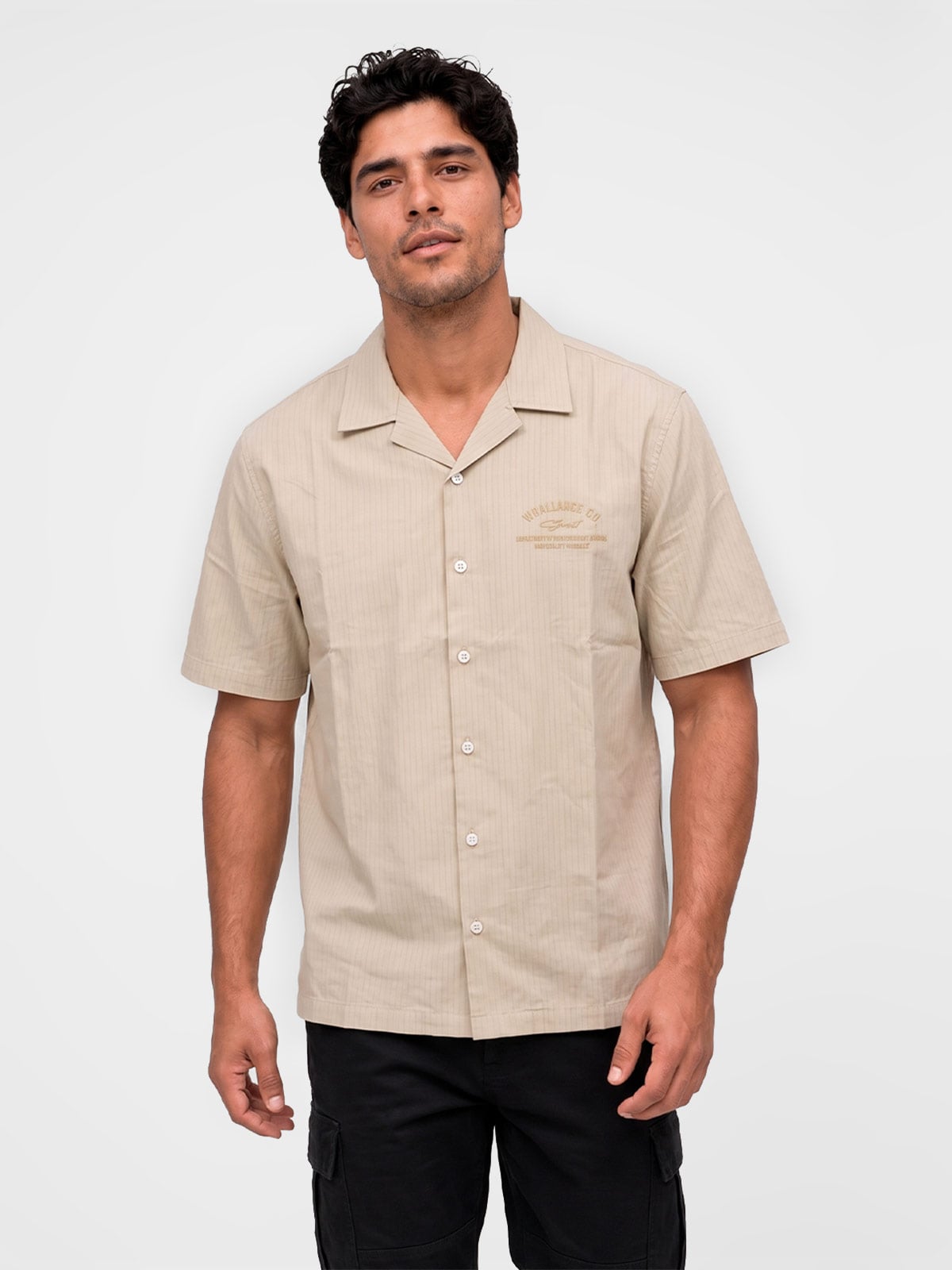 CAMISA MANGA CORTA HOMBRE WOALLANCE SKAN - 1