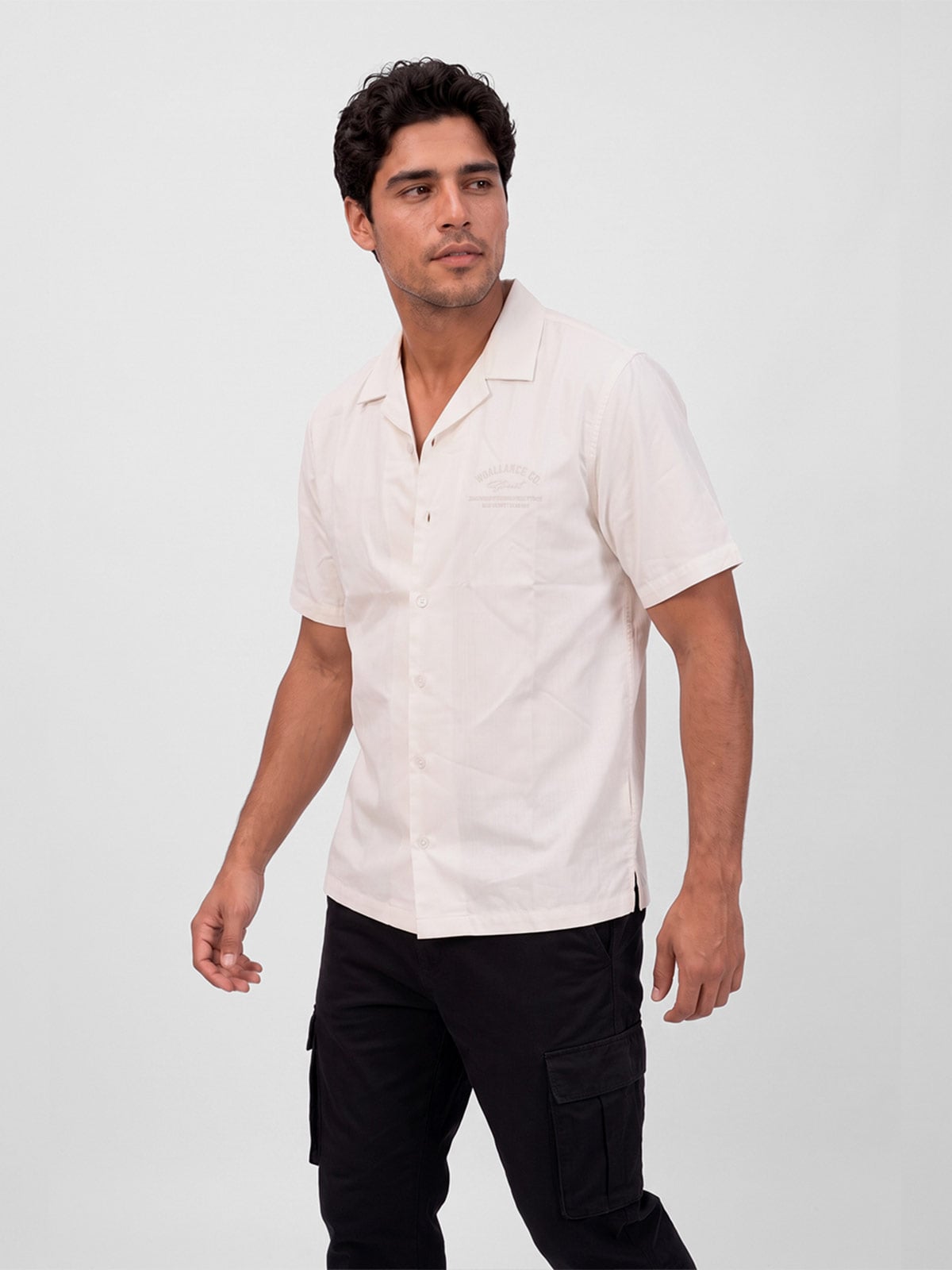 CAMISA MANGA CORTA HOMBRE WOALLANCE SKAN - 3