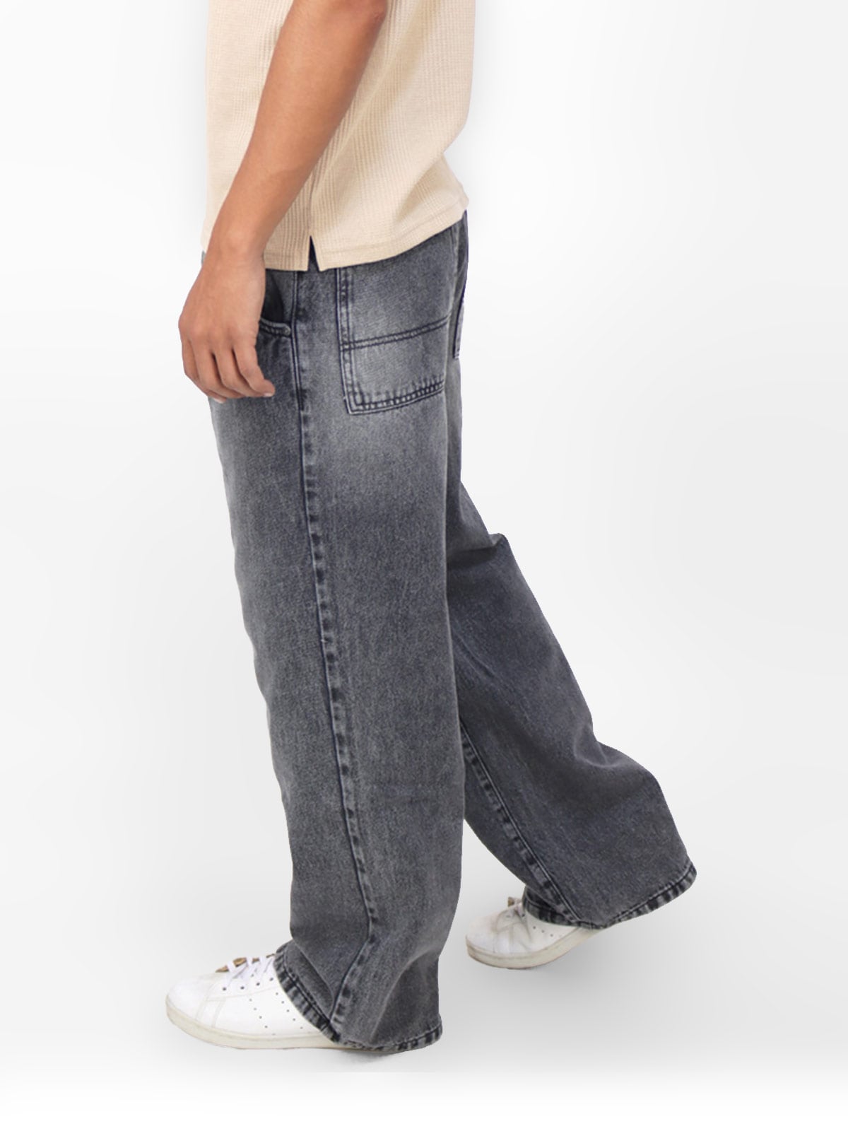 JEANS ALGODÓN WIDE LEG HOMBRE KAYRA MAN - 2