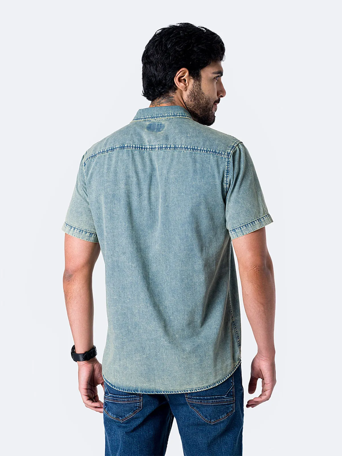 CAMISA MANGA CORTA REGULAR FIT HOMBRE PIONIER ZANTOS - 2