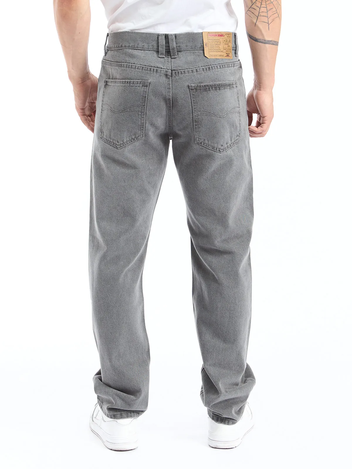 JEANS ALGODÓN RECTO HOMBRE PARADA 111 GRIS FRANCO - 2