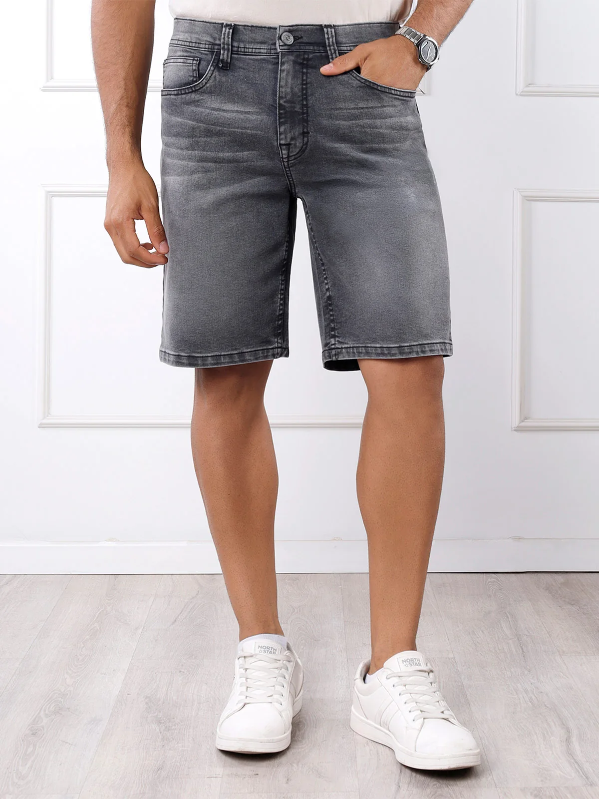 SHORT ALGODÓN REGULAR FIT HOMBRE KANSAS - 1