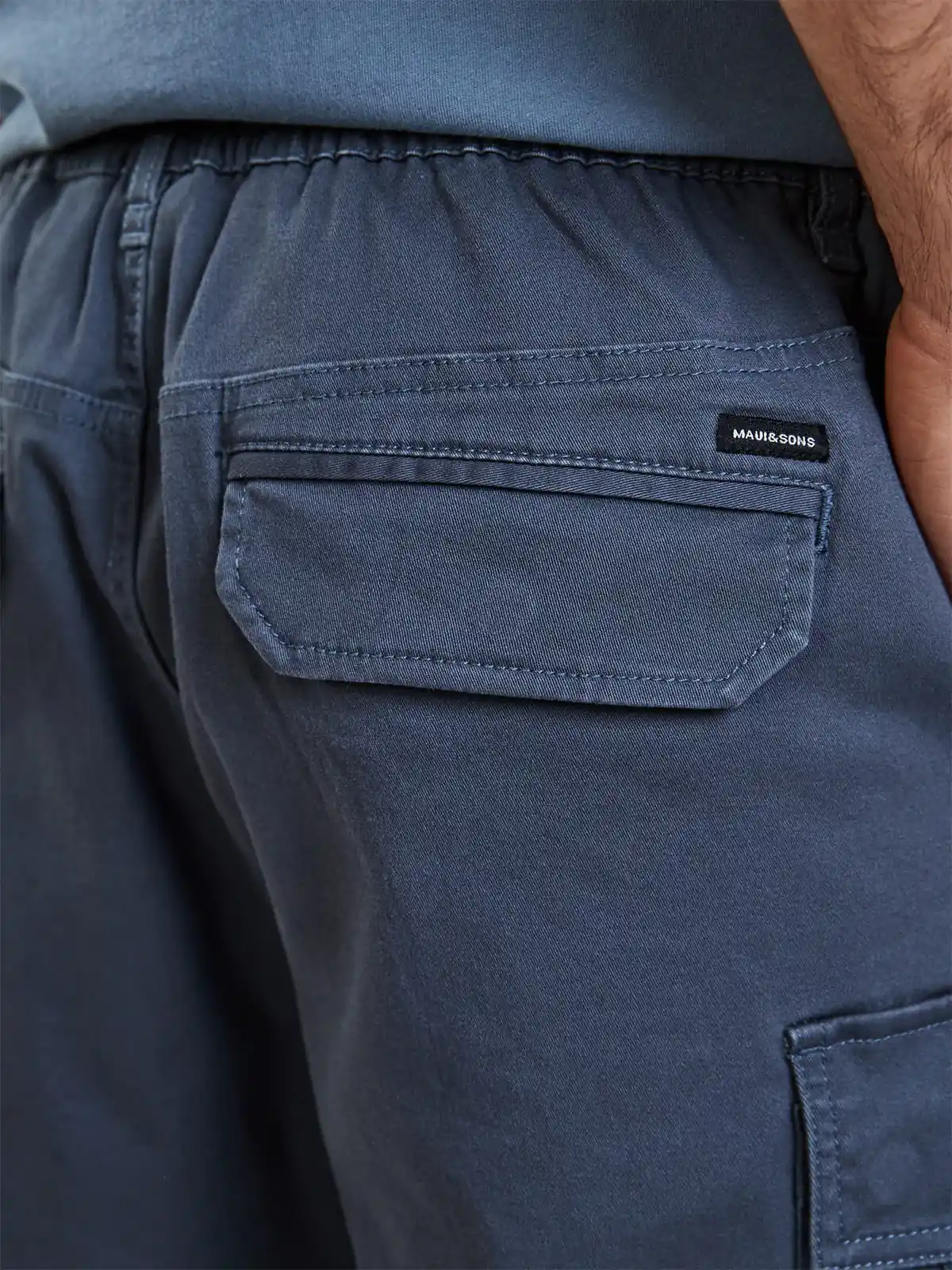 BERMUDA ALGODÓN JOGGER HOMBRE MAUI AND SONS - 5