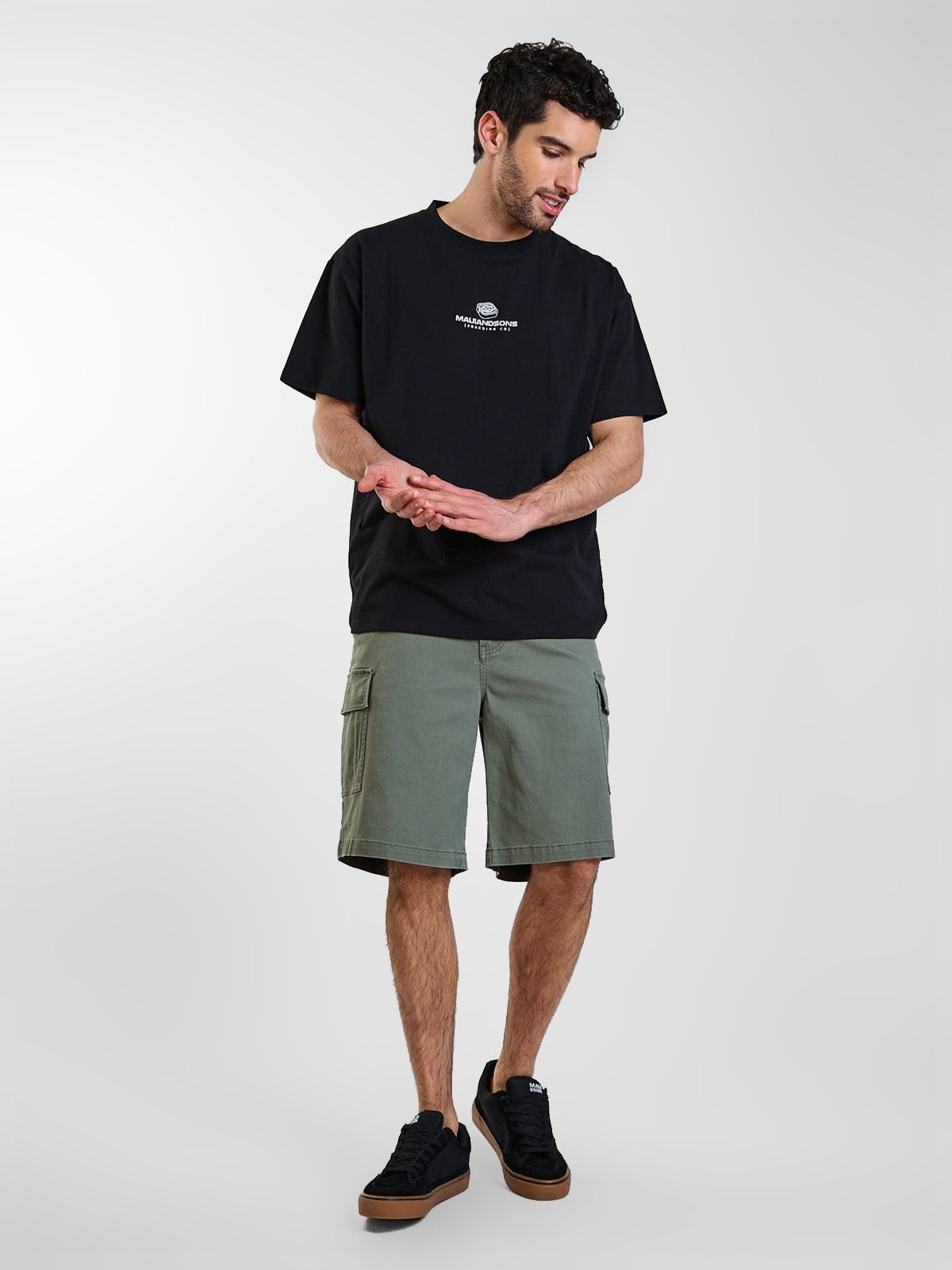 BERMUDA ALGODÓN JOGGER HOMBRE MAUI AND SONS - 1