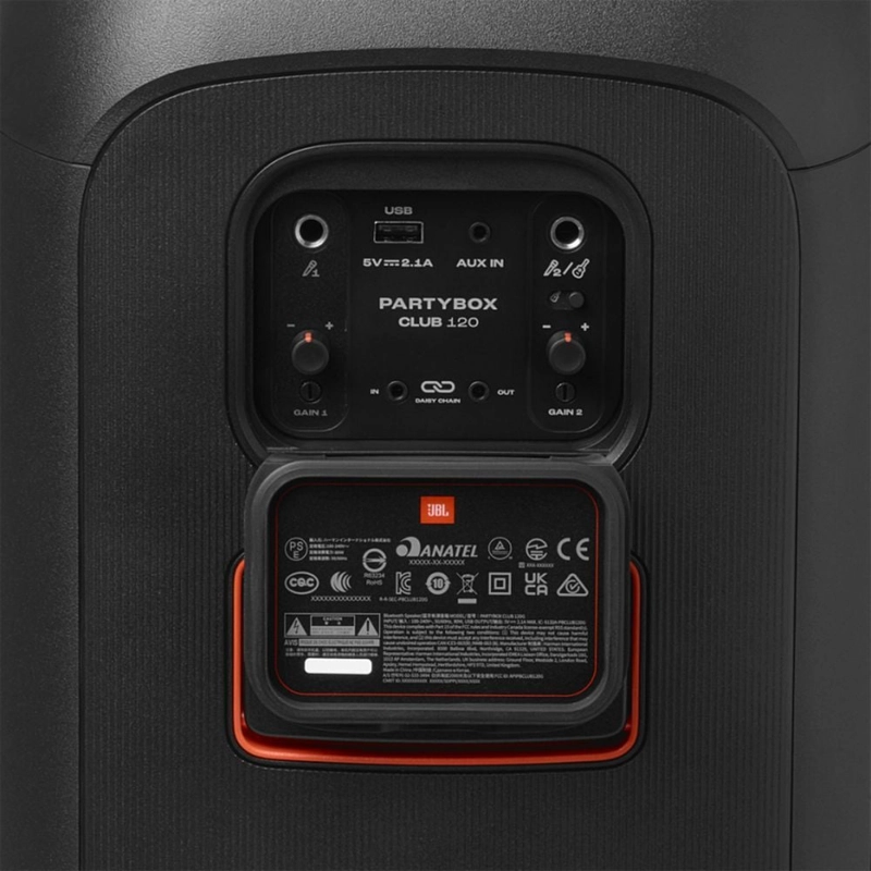 PARLANTE BLUETOOTH JBL PARTYBOX CLUB 120 160W - 6