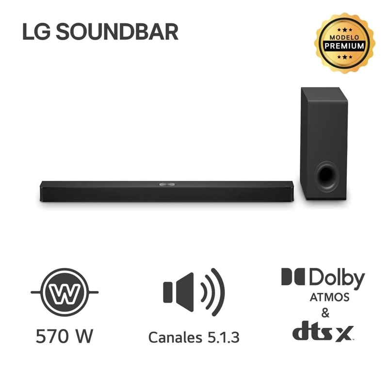 SOUNDBAR BLUETOOTH LG S90TY.DPERLLK - 1
