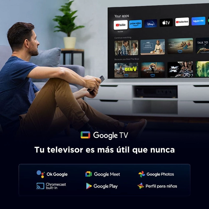 TELEVISOR SMART TV TCL 4K ULTRA HD 75" QLED P7K - 8