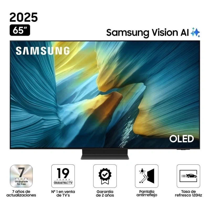 TELEVISOR SMART SAMSUNG OLED 65" S95F VISION AI SMART (2025) - 1